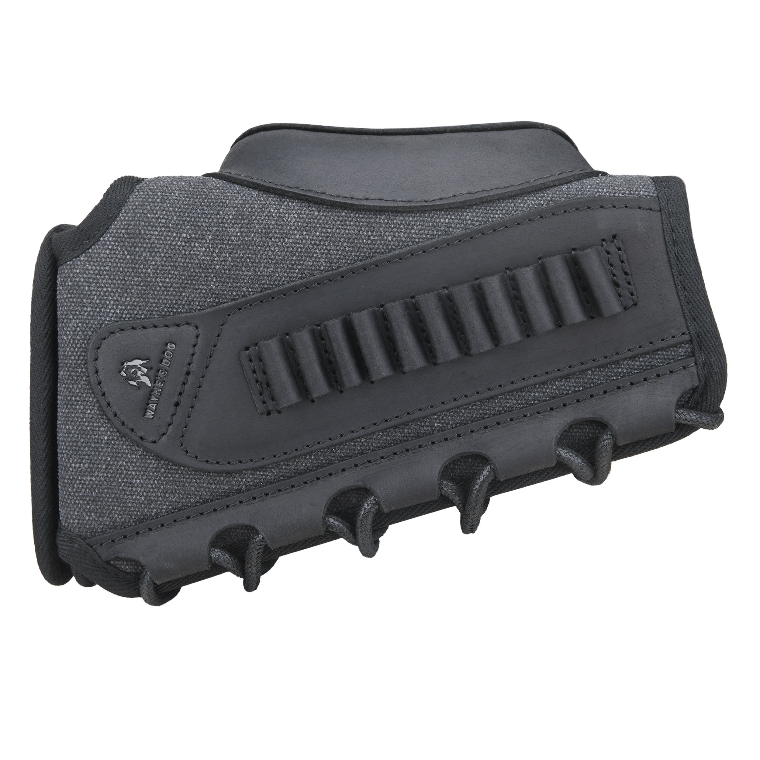 WAYNE'S DOG Canvas Rifle Buttstock with 1 Inch Cheek Rest Riser for .30/30 .223 .22LR .308