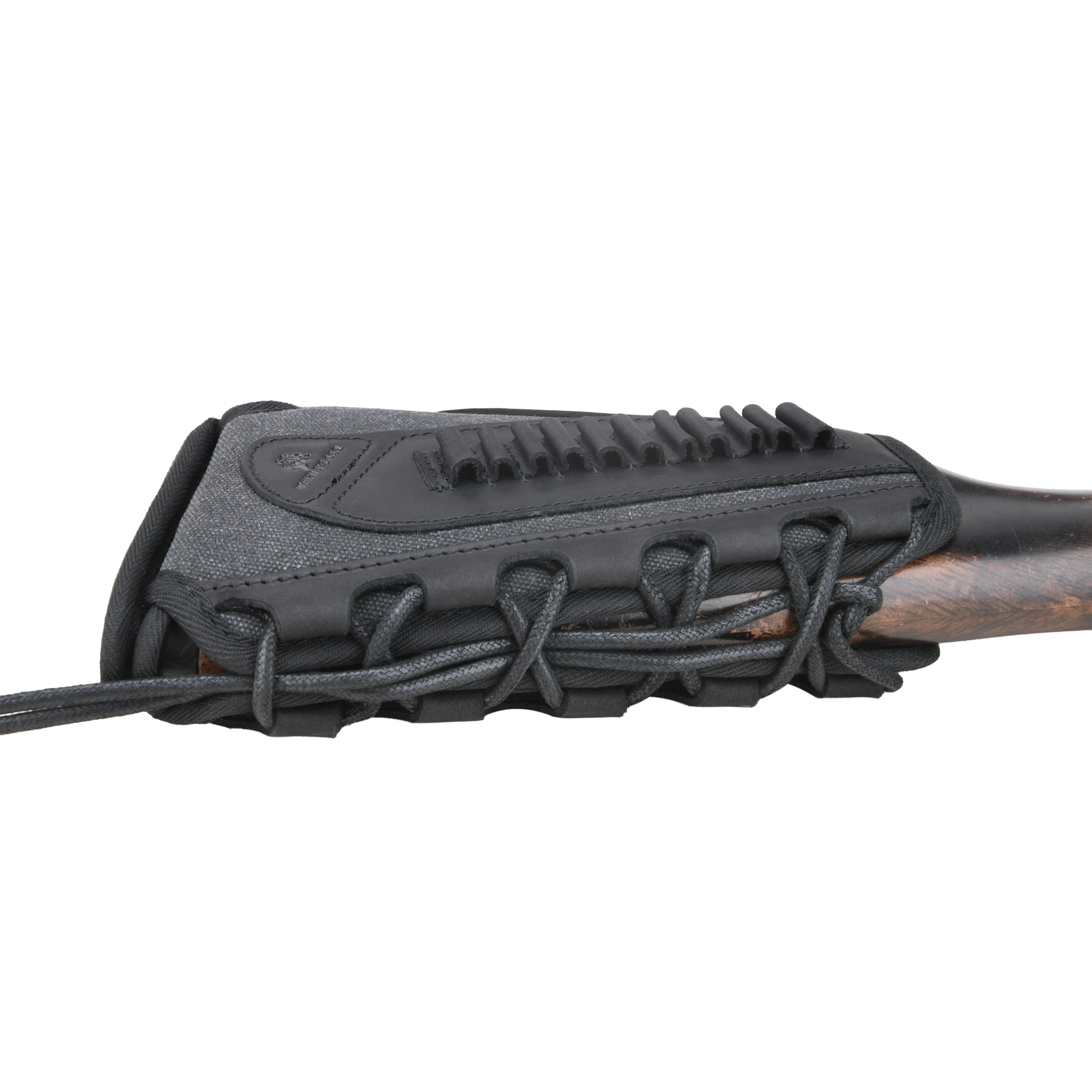 WAYNE'S DOG Canvas Rifle Buttstock with 1 Inch Cheek Rest Riser for .30/30 .223 .22LR .308