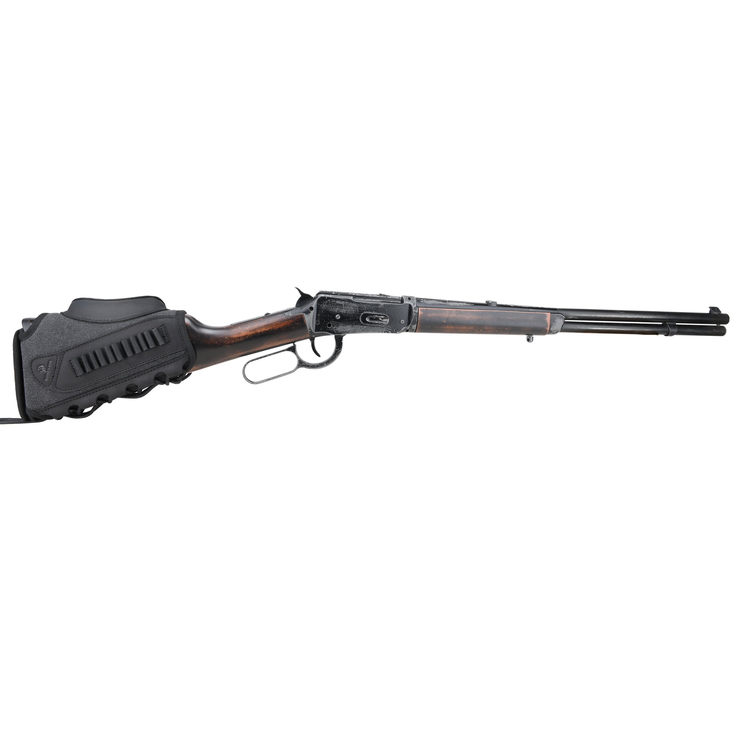 WAYNE'S DOG Canvas Rifle Buttstock with 1 Inch Cheek Rest Riser for .30/30 .223 .22LR .308