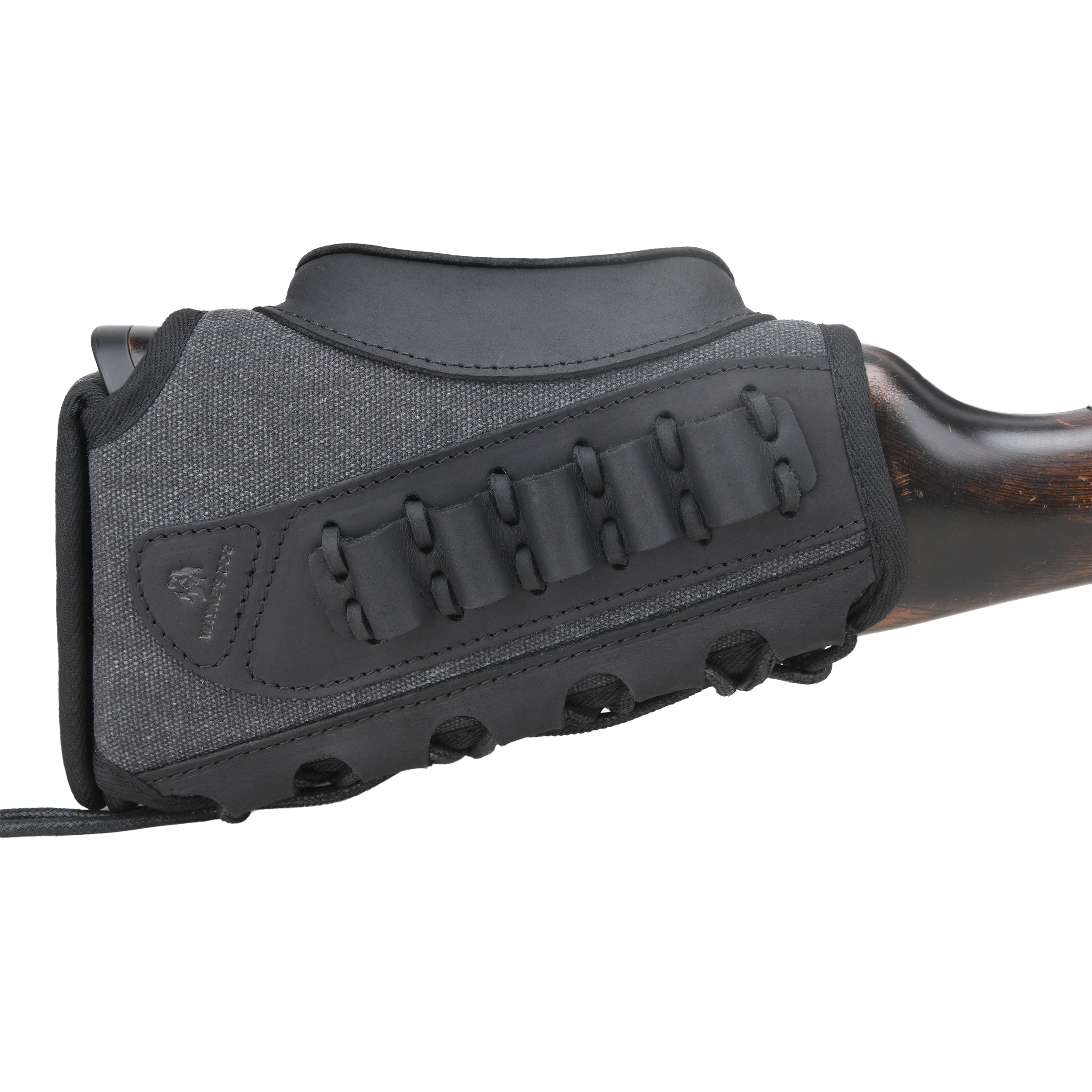 WAYNE'S DOG Canvas Rifle Buttstock with 1 Inch Cheek Rest Riser for .30/30 .223 .22LR .308