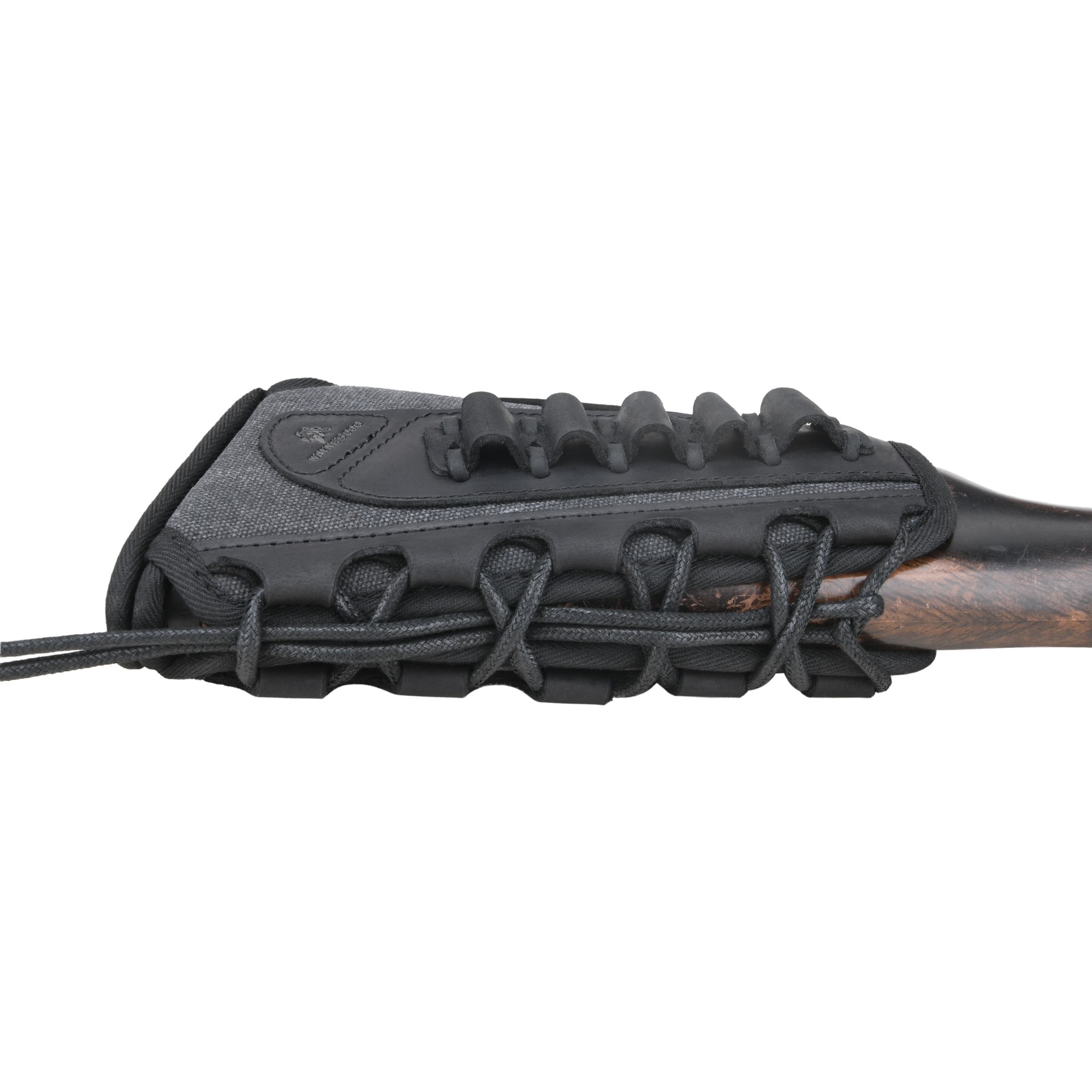 WAYNE'S DOG Canvas Rifle Buttstock with 1 Inch Cheek Rest Riser for .30/30 .223 .22LR .308
