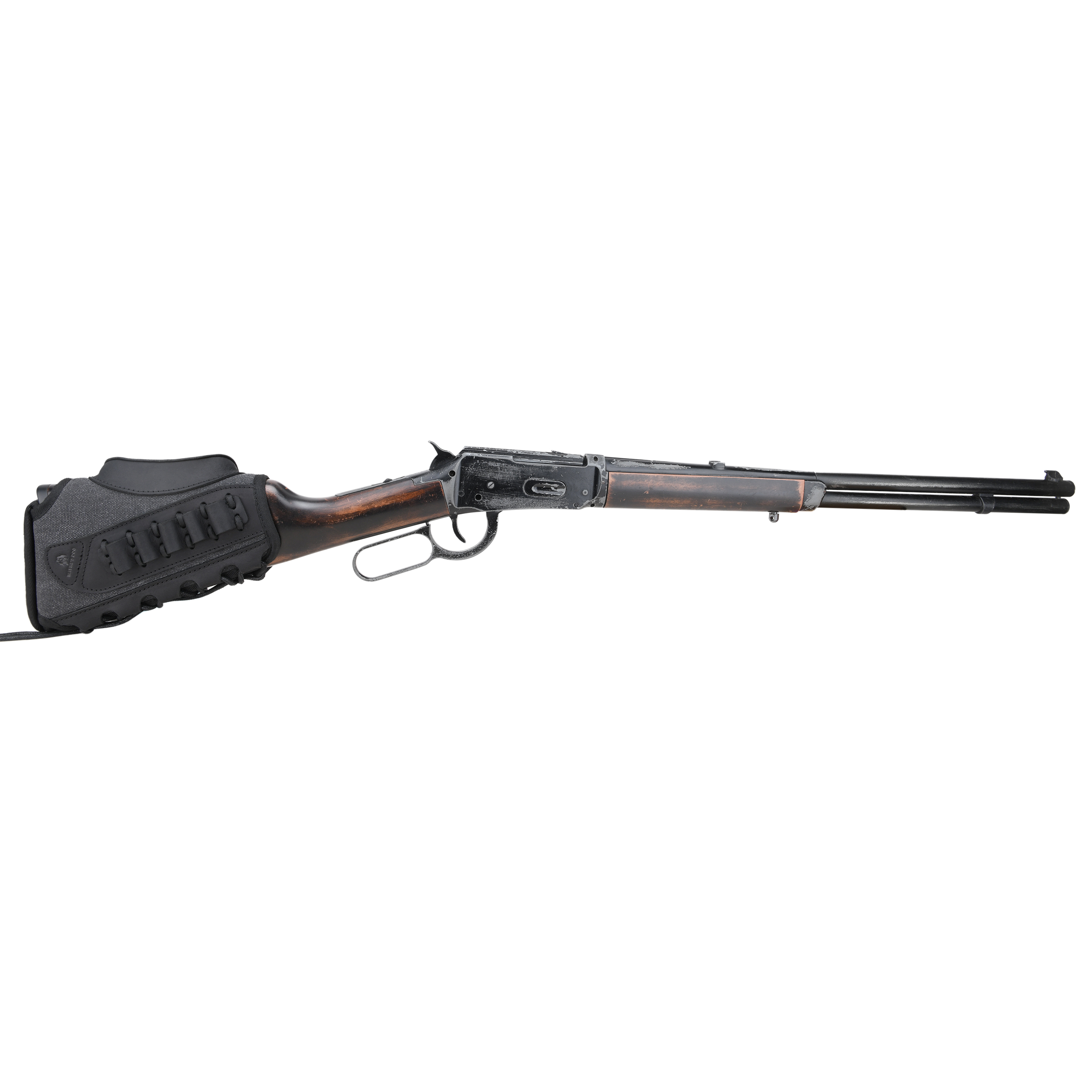 WAYNE'S DOG Canvas Rifle Buttstock with 1 Inch Cheek Rest Riser for .30/30 .223 .22LR .308