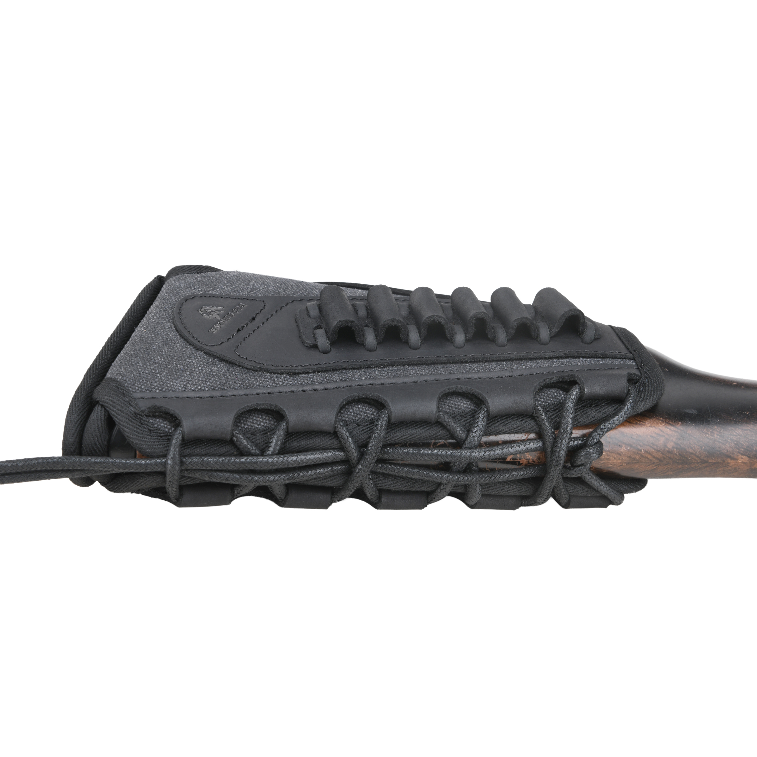 WAYNE'S DOG Canvas Rifle Buttstock with 1 Inch Cheek Rest Riser for .30/30 .223 .22LR .308
