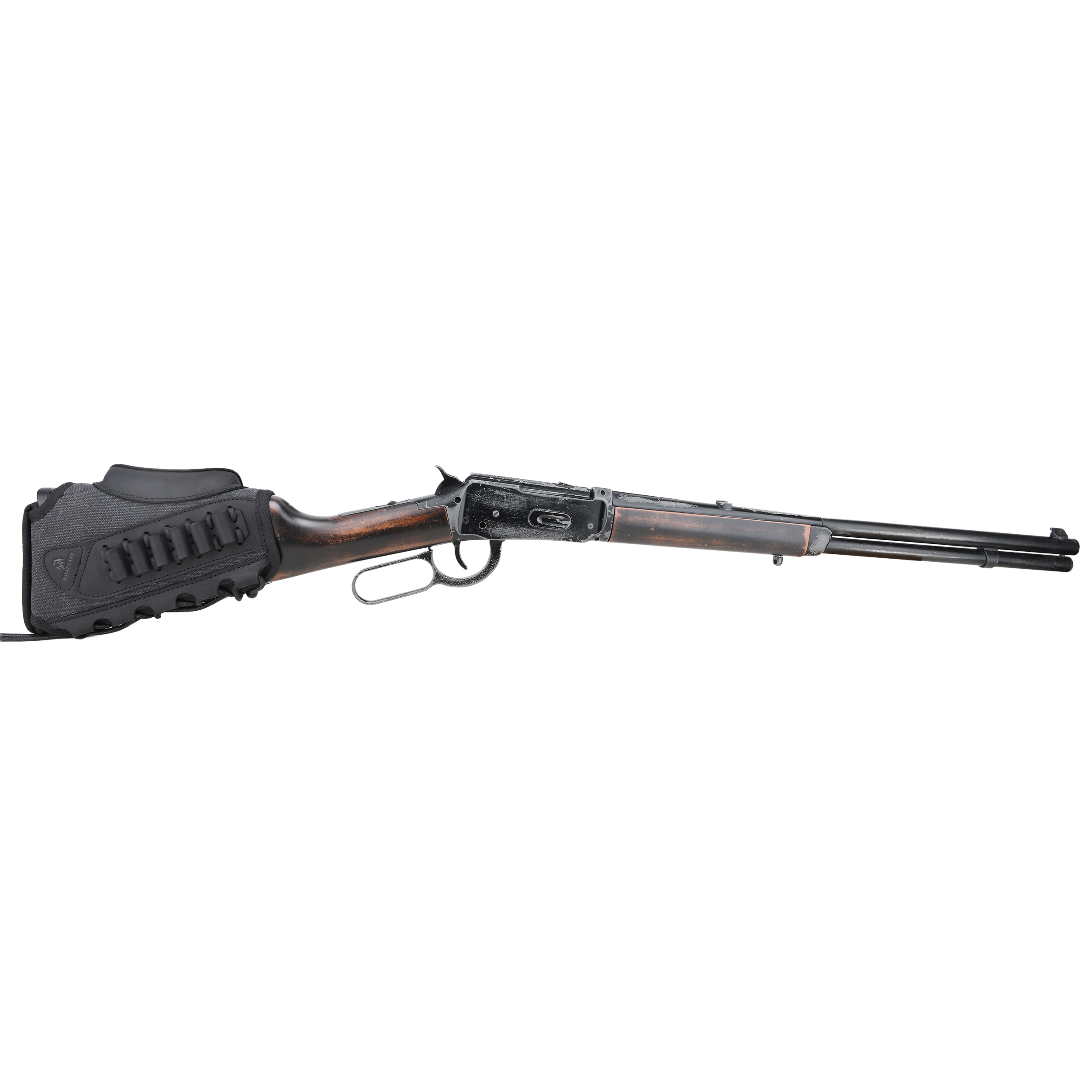 WAYNE'S DOG Canvas Rifle Buttstock with 1 Inch Cheek Rest Riser for .30/30 .223 .22LR .308