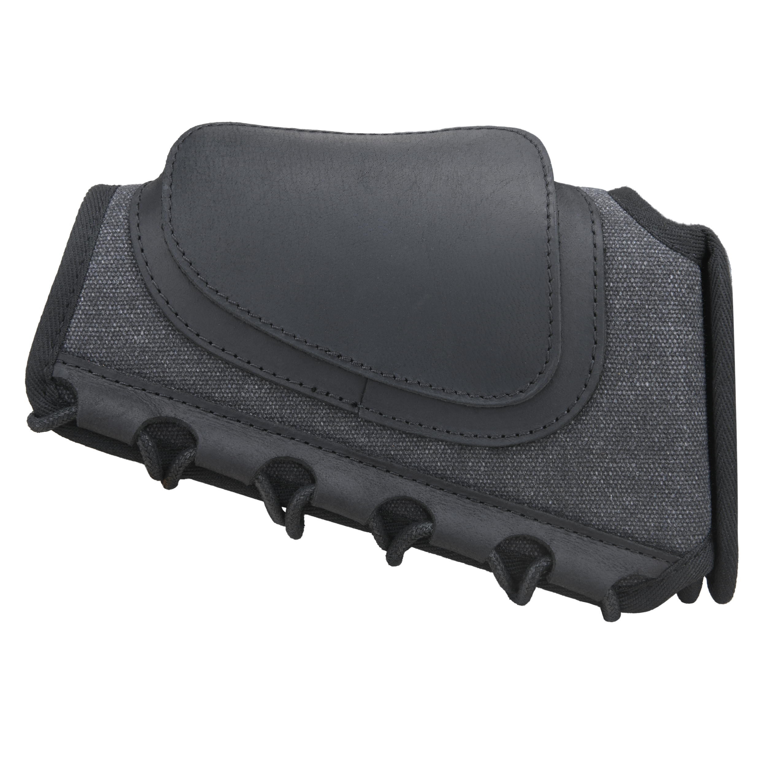 WAYNE'S DOG Canvas Rifle Buttstock with 1 Inch Cheek Rest Riser for .30/30 .223 .22LR .308