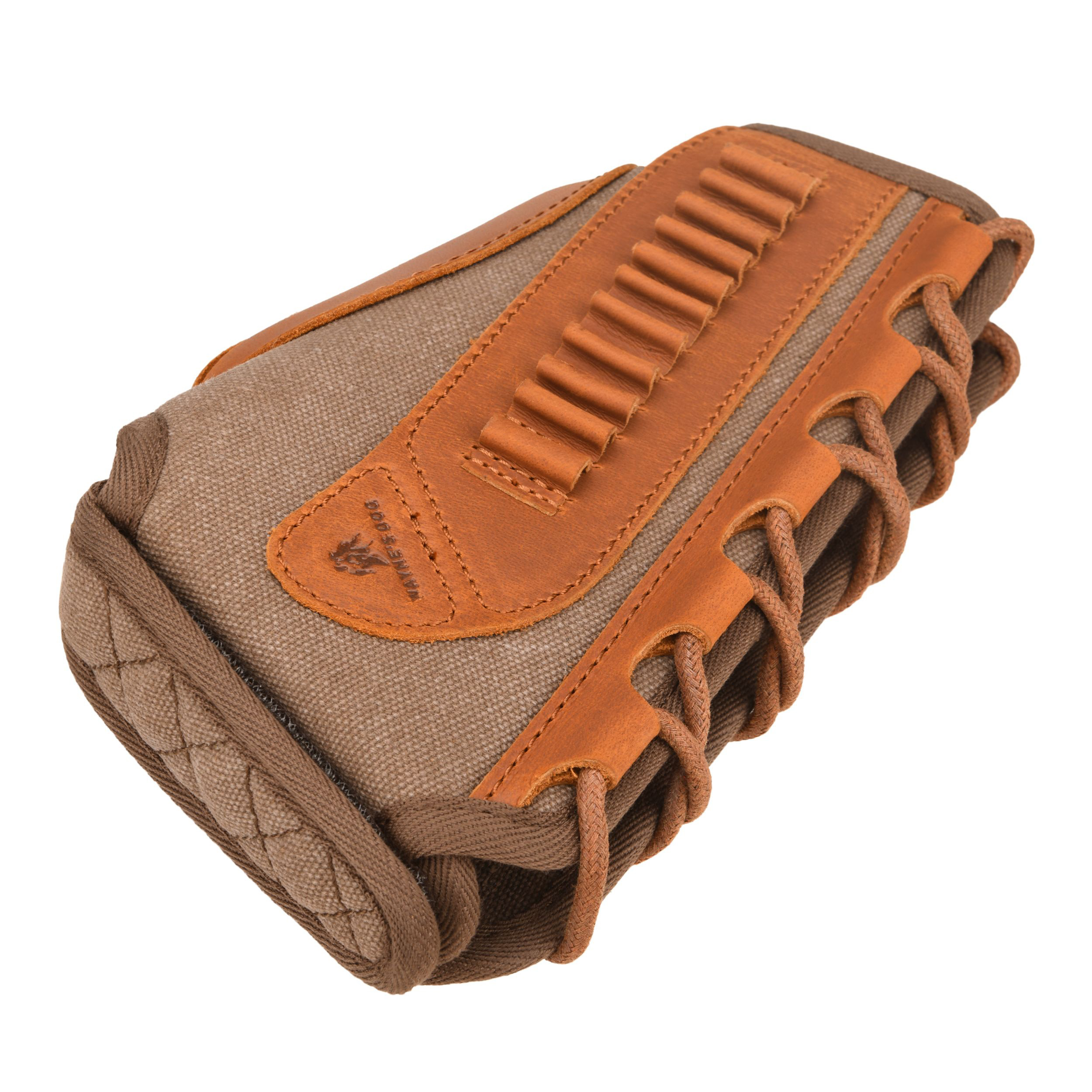 WAYNE'S DOG Canvas Rifle Buttstock with 1 Inch Cheek Rest Riser for .30/30 .223 .22LR .308