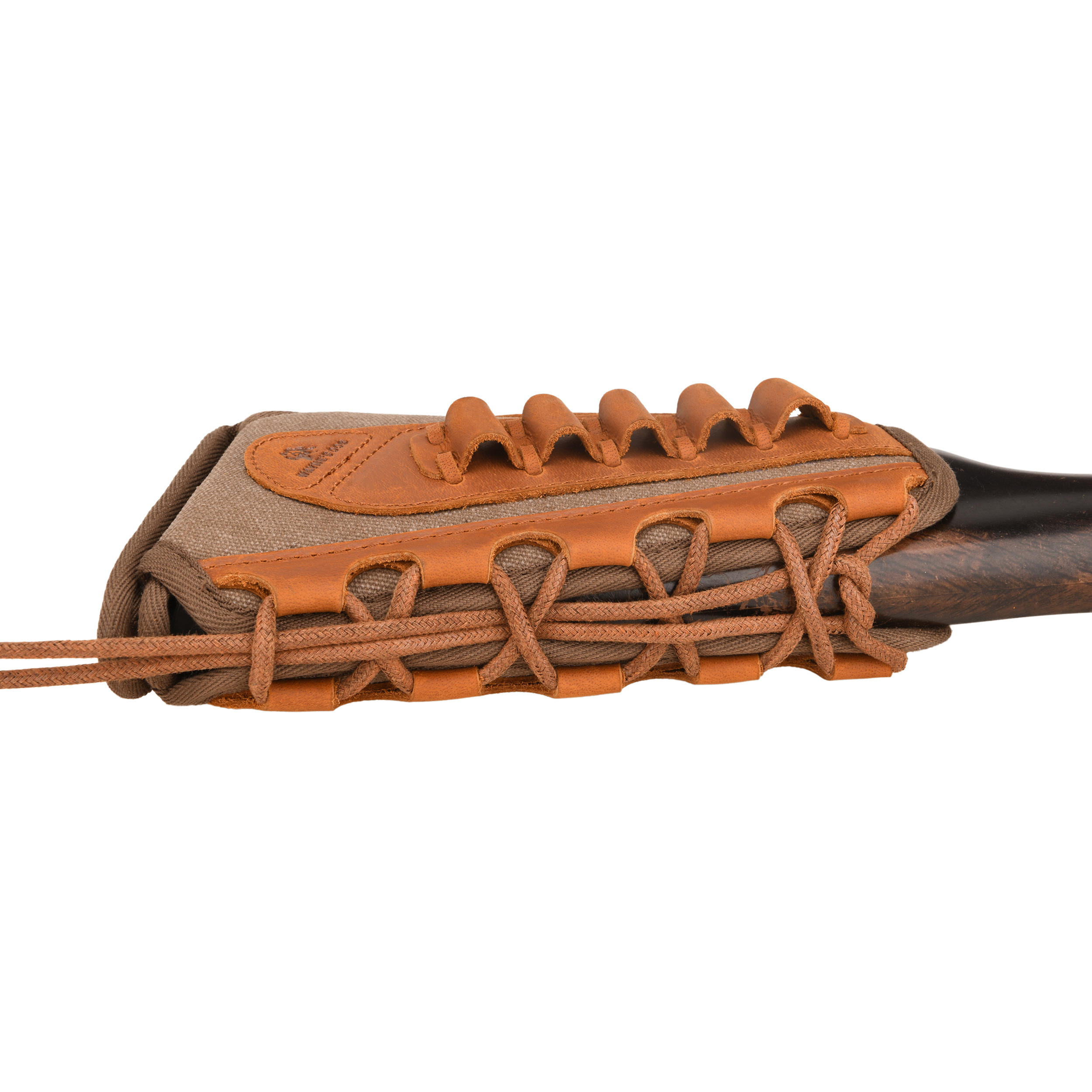 WAYNE'S DOG Canvas Rifle Buttstock with 1 Inch Cheek Rest Riser for .30/30 .223 .22LR .308