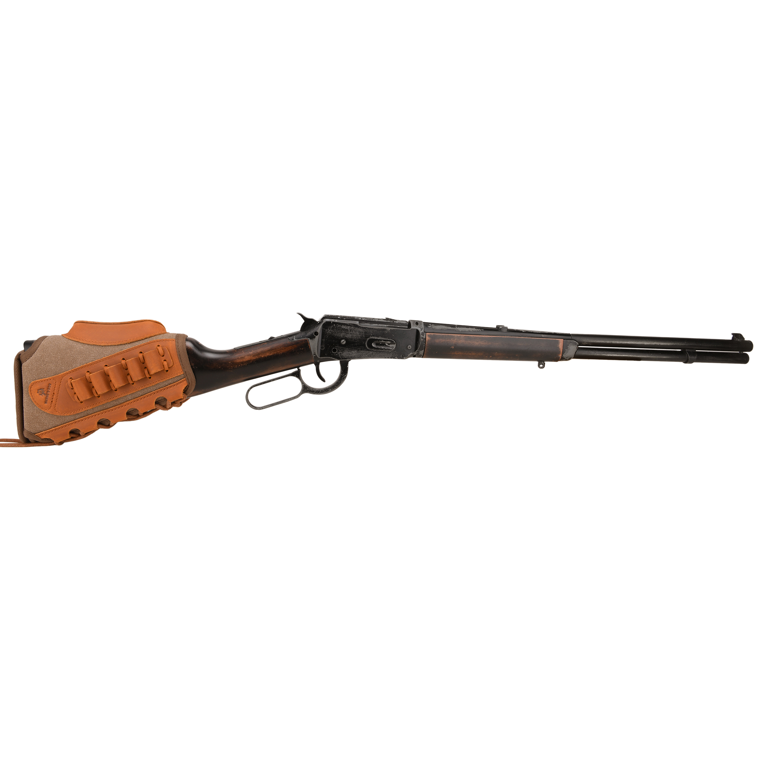 WAYNE'S DOG Canvas Rifle Buttstock with 1 Inch Cheek Rest Riser for .30/30 .223 .22LR .308