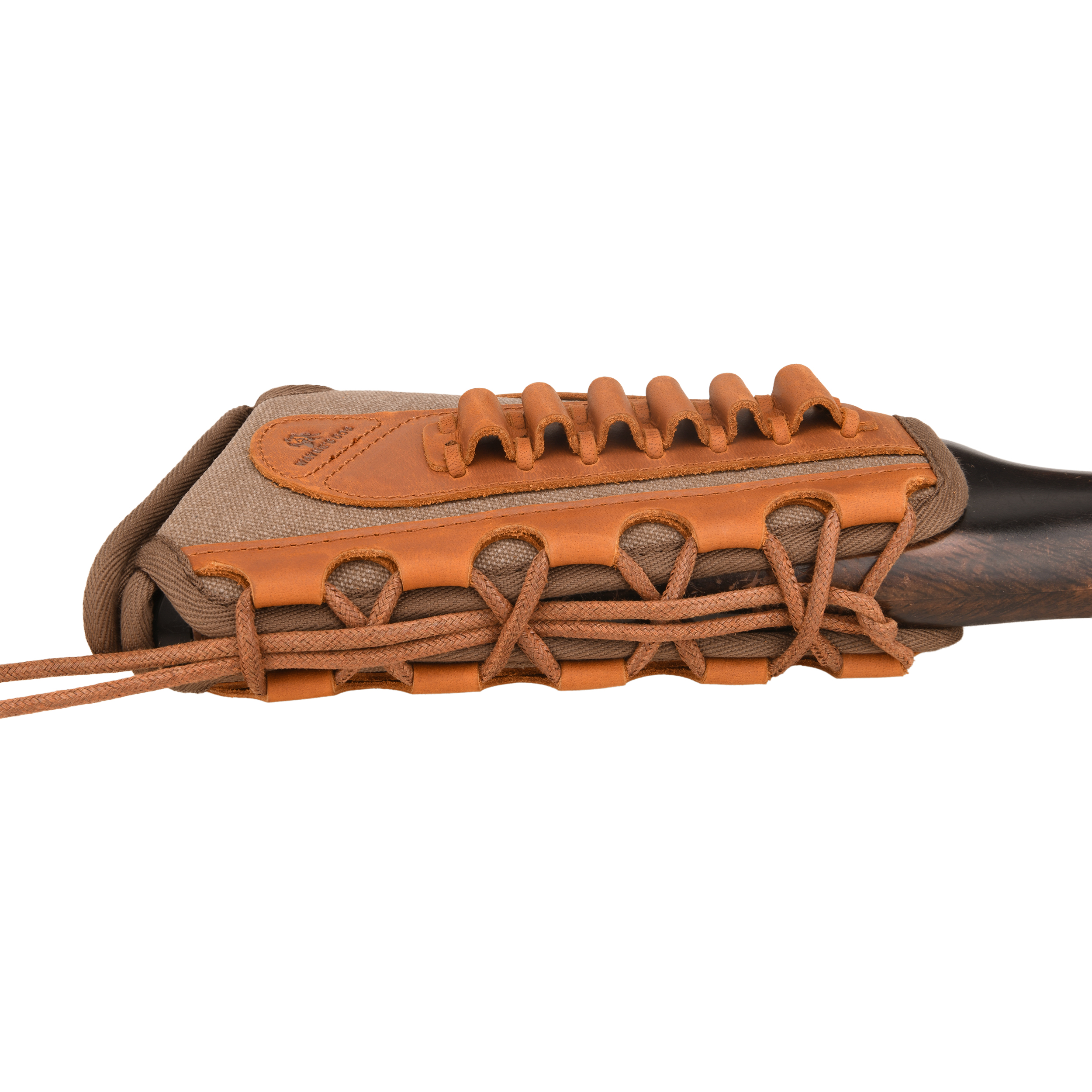 WAYNE'S DOG Canvas Rifle Buttstock with 1 Inch Cheek Rest Riser for .30/30 .223 .22LR .308