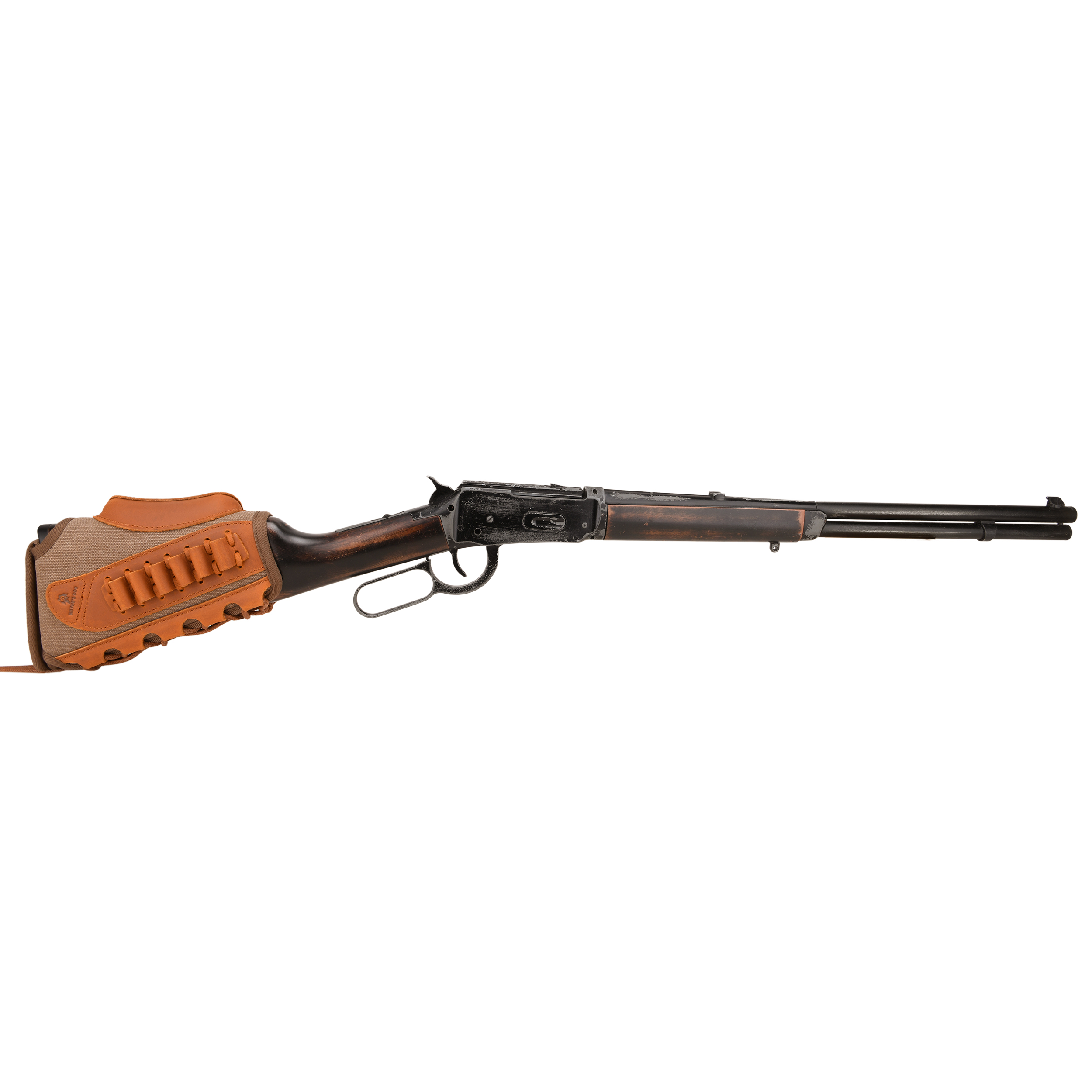 WAYNE'S DOG Canvas Rifle Buttstock with 1 Inch Cheek Rest Riser for .30/30 .223 .22LR .308