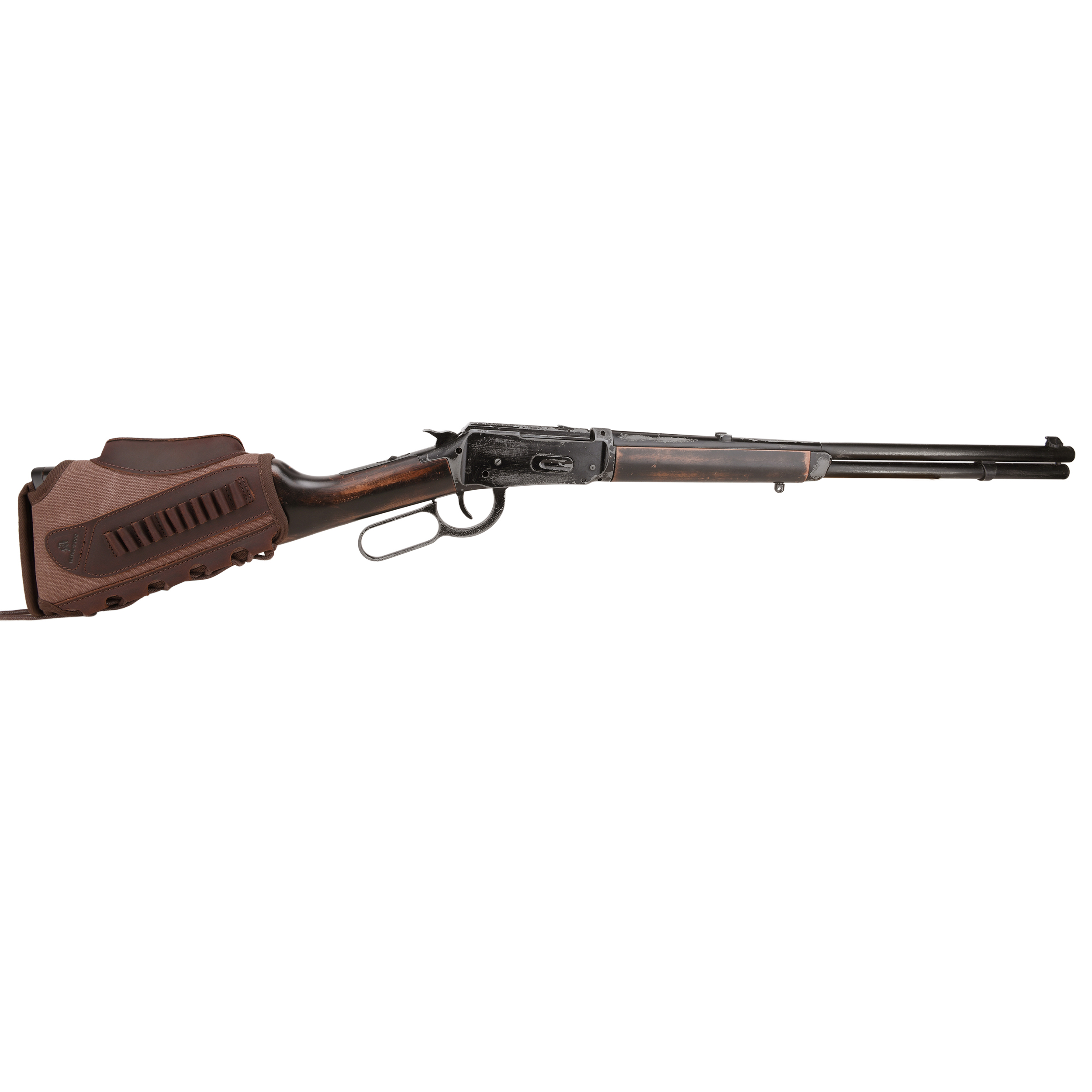WAYNE'S DOG Canvas Rifle Buttstock with 1 Inch Cheek Rest Riser for .30/30 .223 .22LR .308