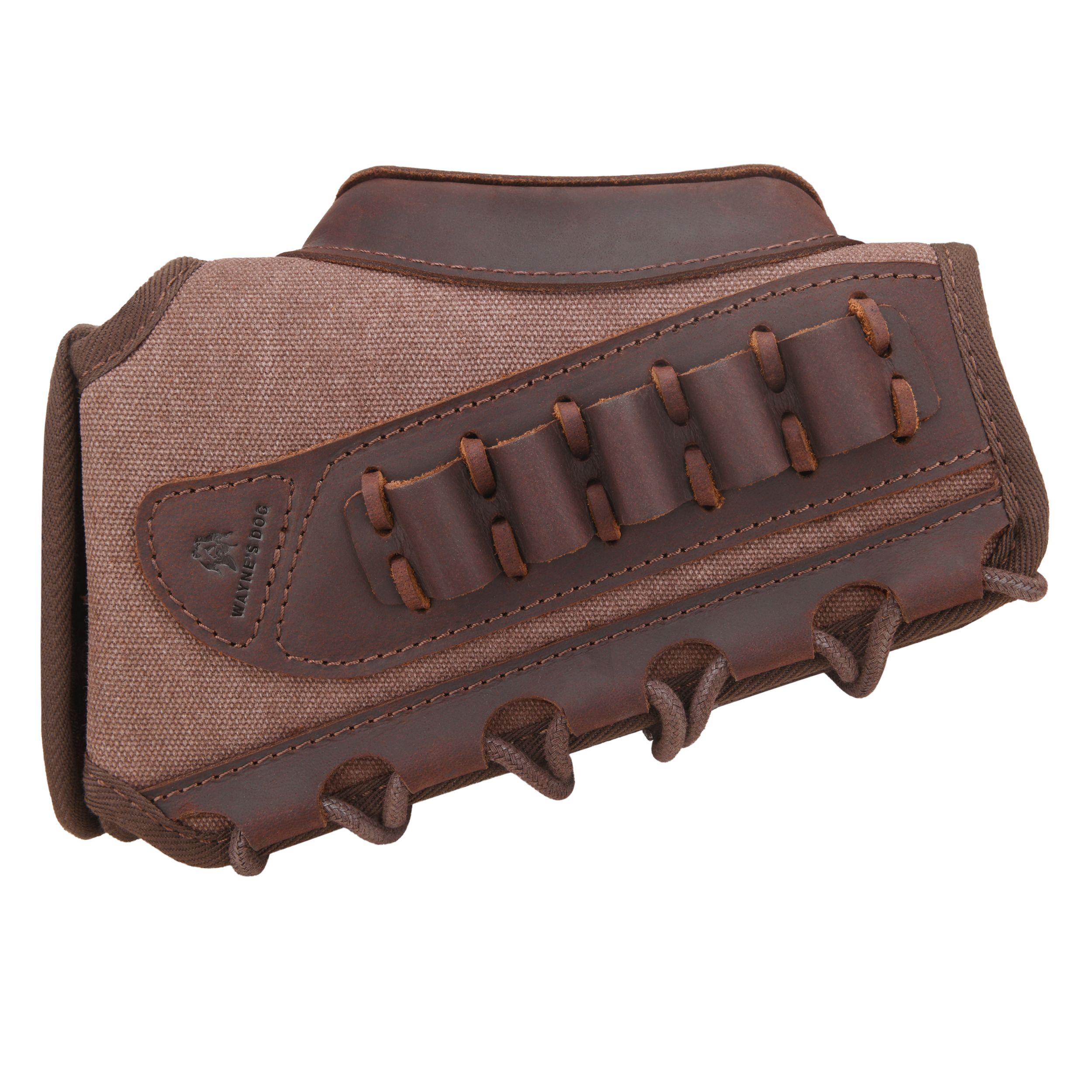 WAYNE'S DOG Canvas Rifle Buttstock with 1 Inch Cheek Rest Riser for .30/30 .223 .22LR .308