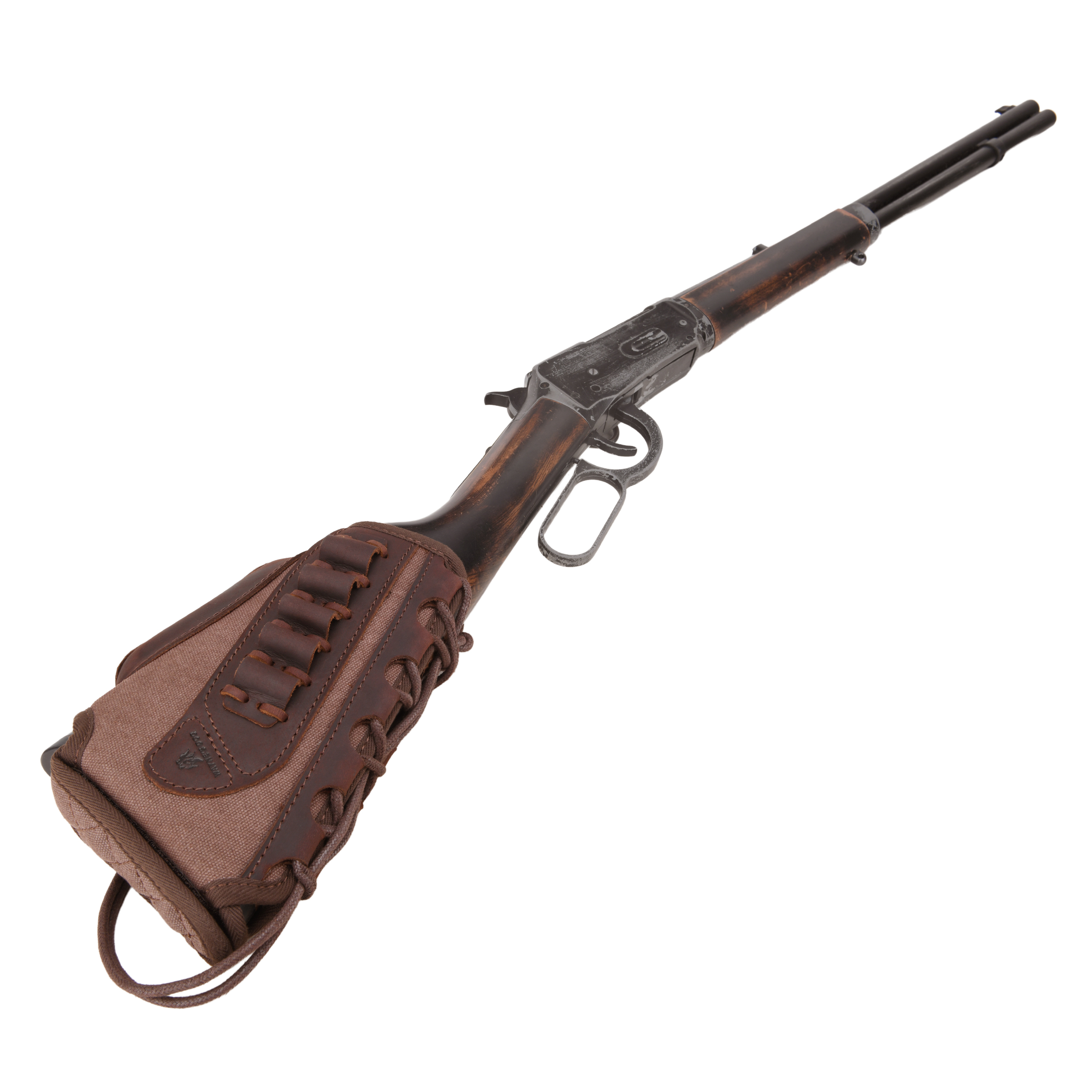 WAYNE'S DOG Canvas Rifle Buttstock with 1 Inch Cheek Rest Riser for .30/30 .223 .22LR .308