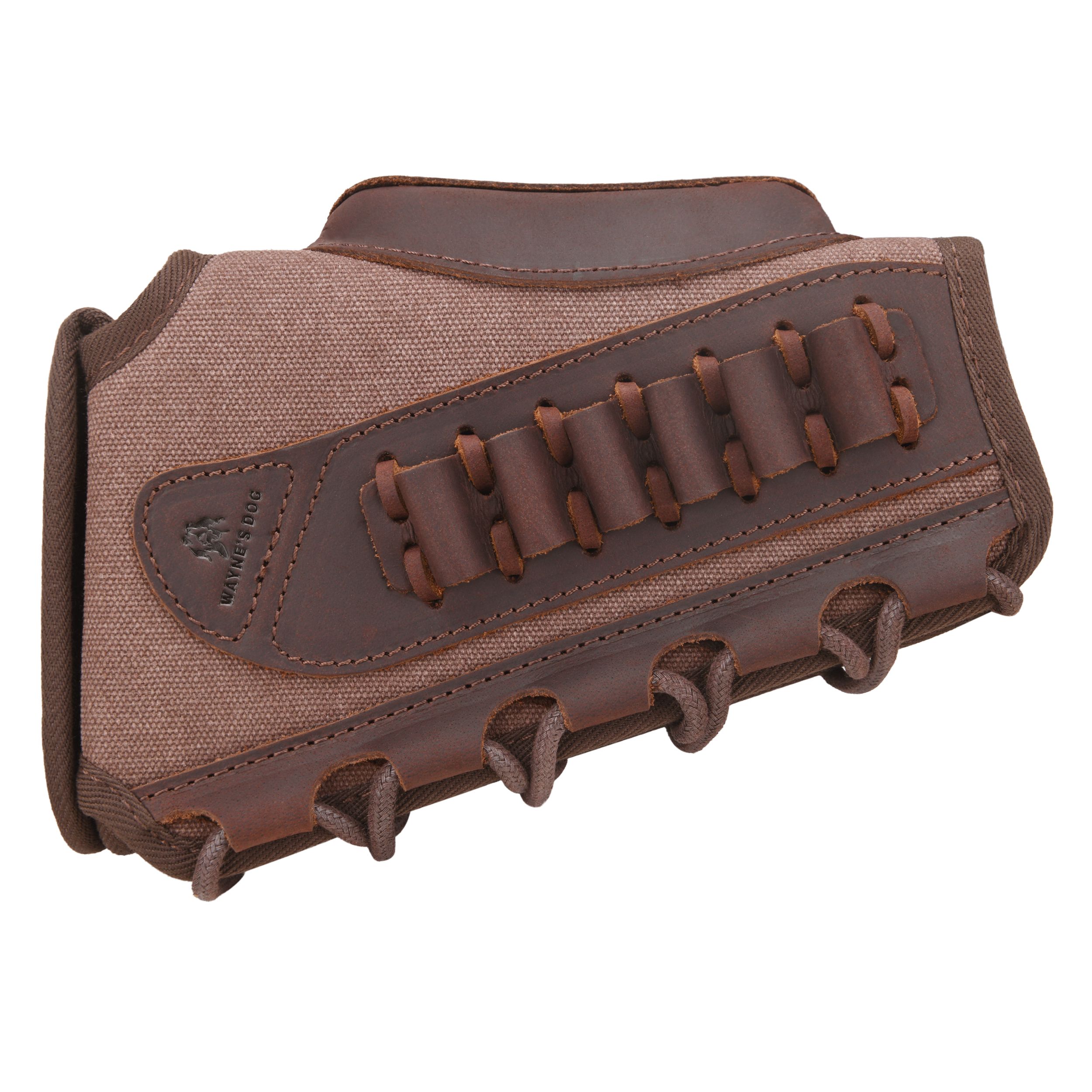 WAYNE'S DOG Canvas Rifle Buttstock with 1 Inch Cheek Rest Riser for .30/30 .223 .22LR .308