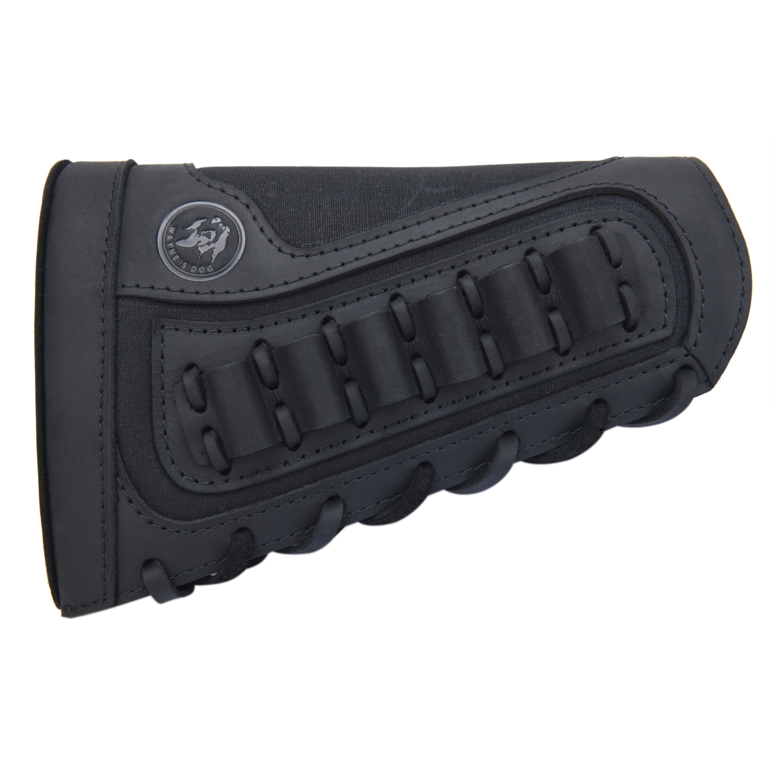 WAYNE'S DOG Leather Canvas Rifle Gun Buttstock Cover for .30/30.308.22