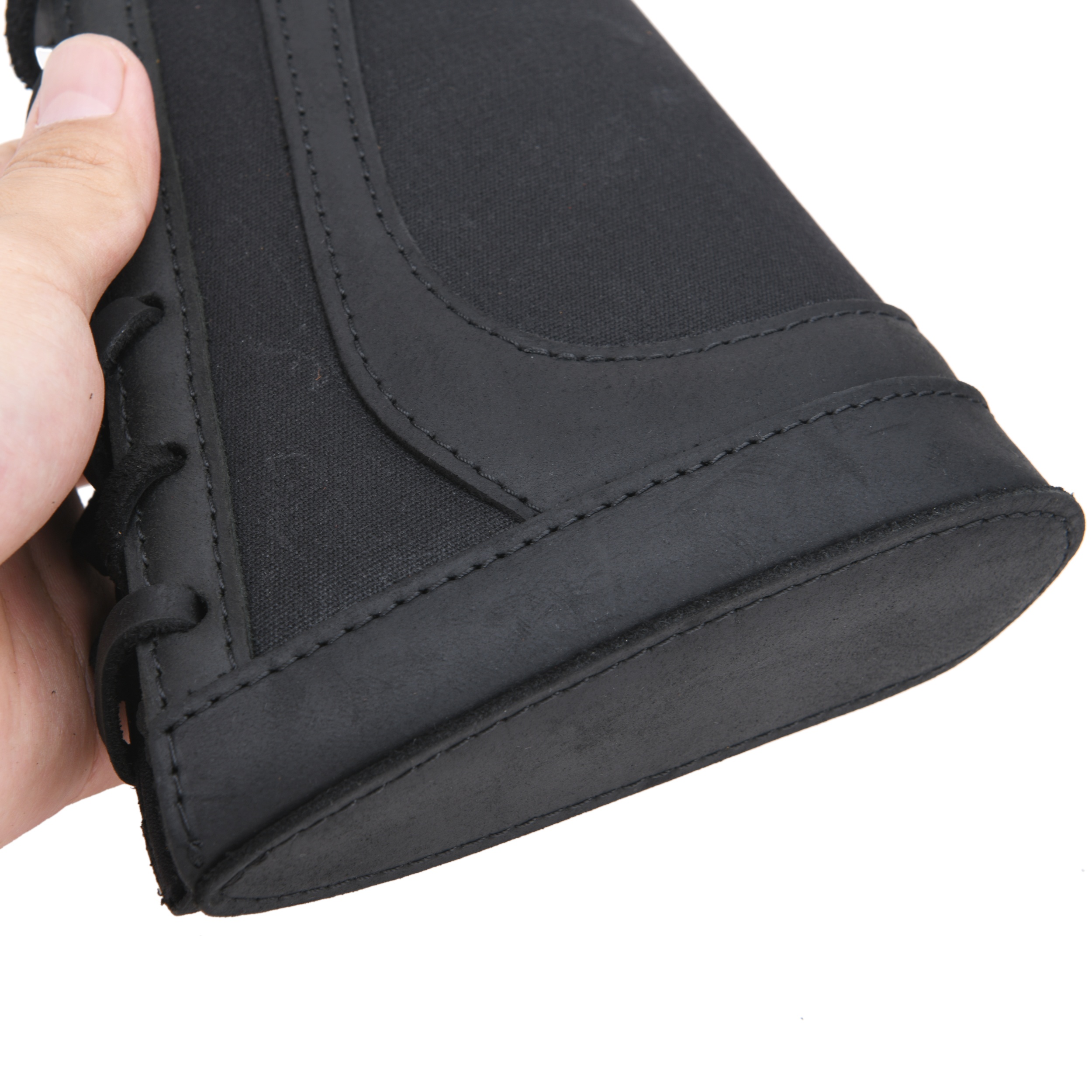 WAYNE'S DOG Leather Canvas Rifle Gun Buttstock Cover for .30/30.308.22