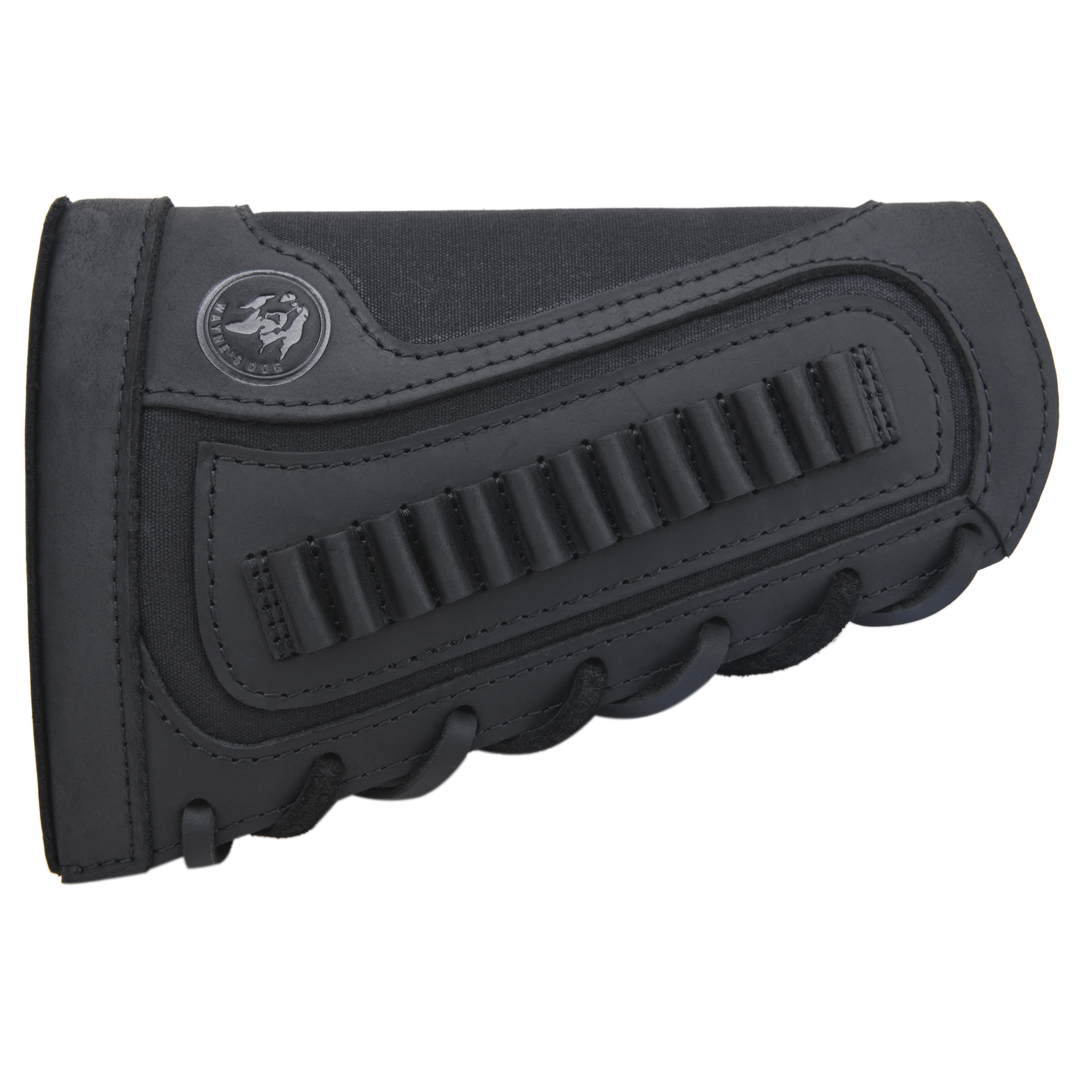 WAYNE'S DOG Leather Canvas Rifle Gun Buttstock Cover for .30/30.308.22