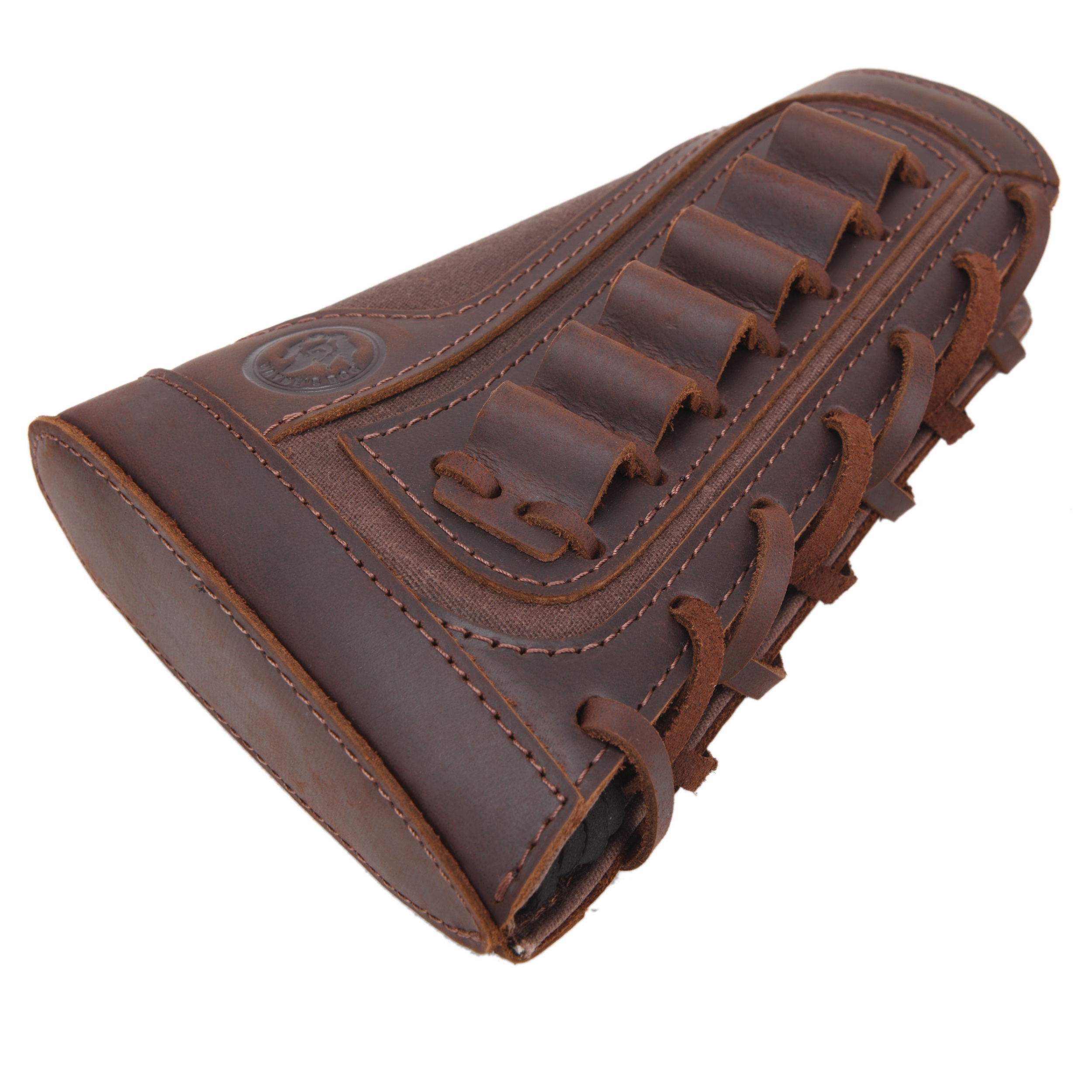 WAYNE'S DOG Leather Canvas Rifle Gun Buttstock Cover for .30/30.308.22