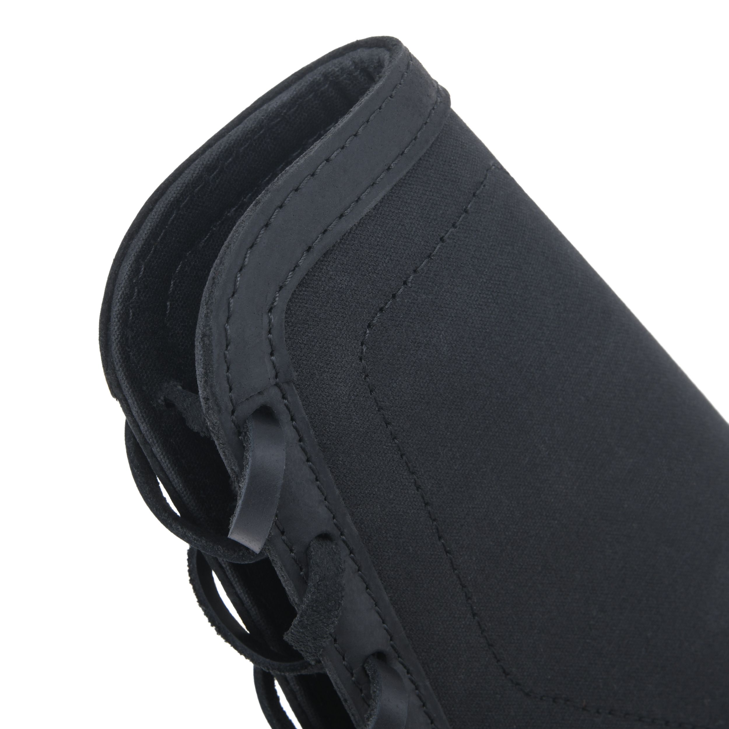 Leather No Drill Rifle Cheek Rest Buttstock Hunting Magazine Pouch