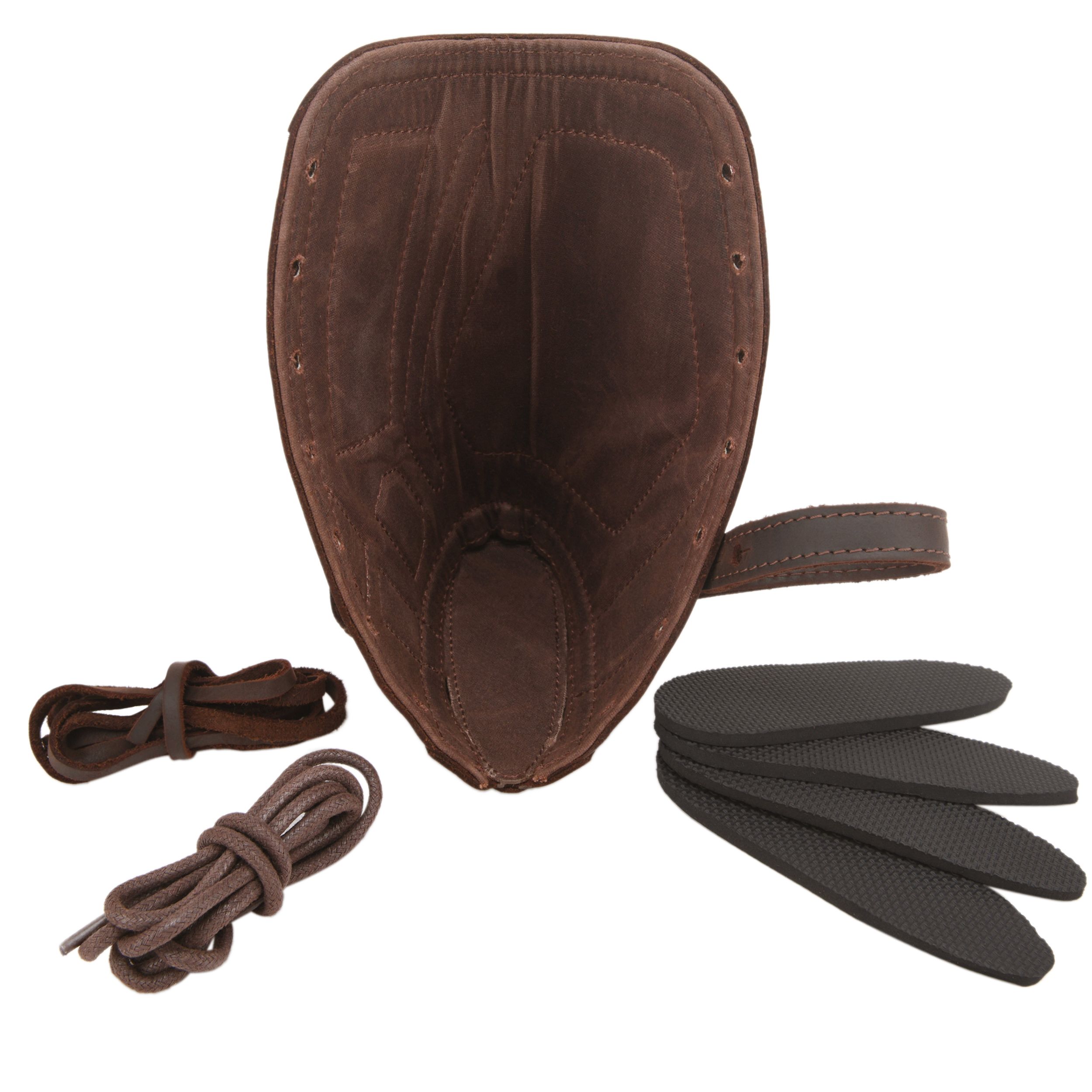 Leather No Drill Rifle Cheek Rest Buttstock Hunting Magazine Pouch