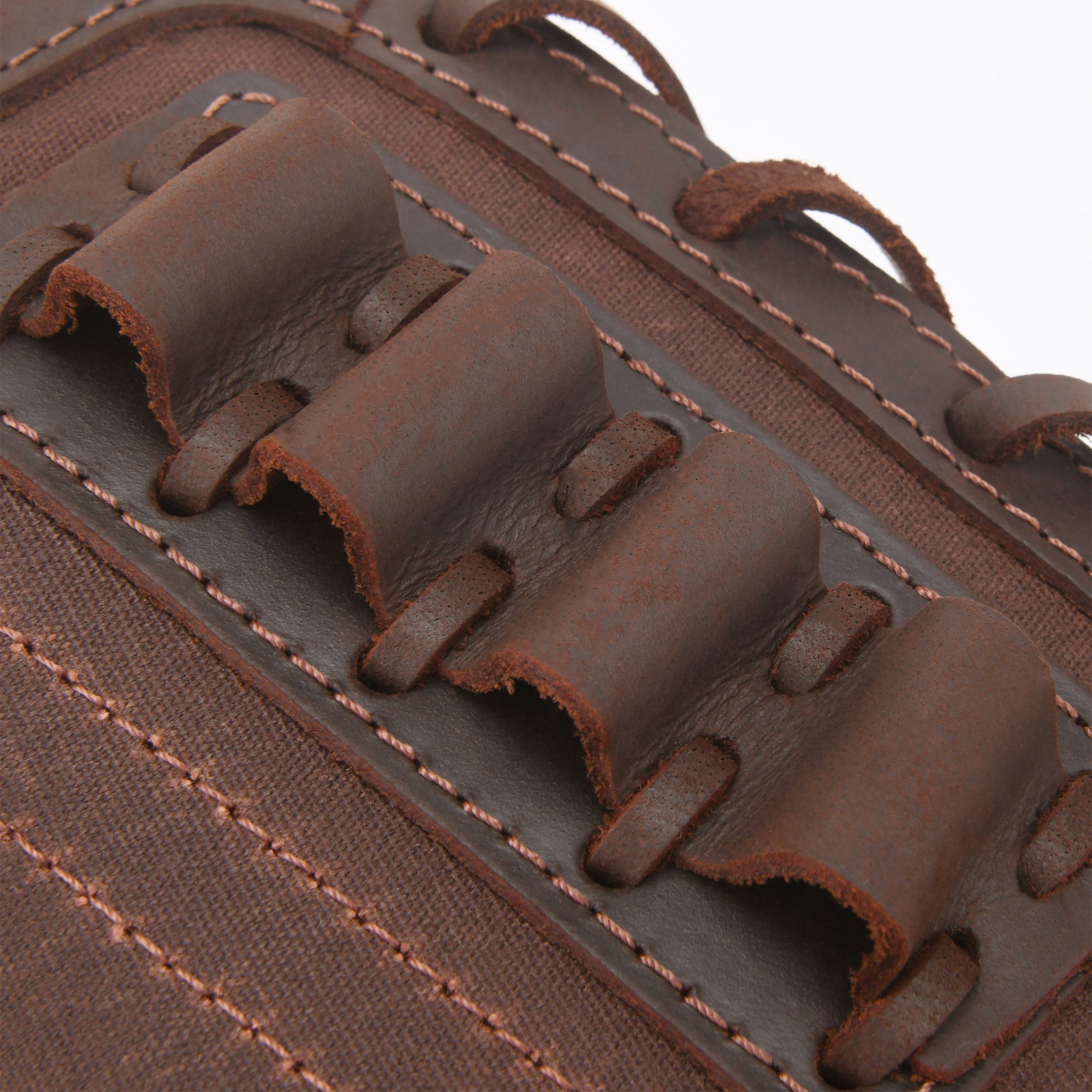 Leather No Drill Rifle Cheek Rest Buttstock Hunting Magazine Pouch