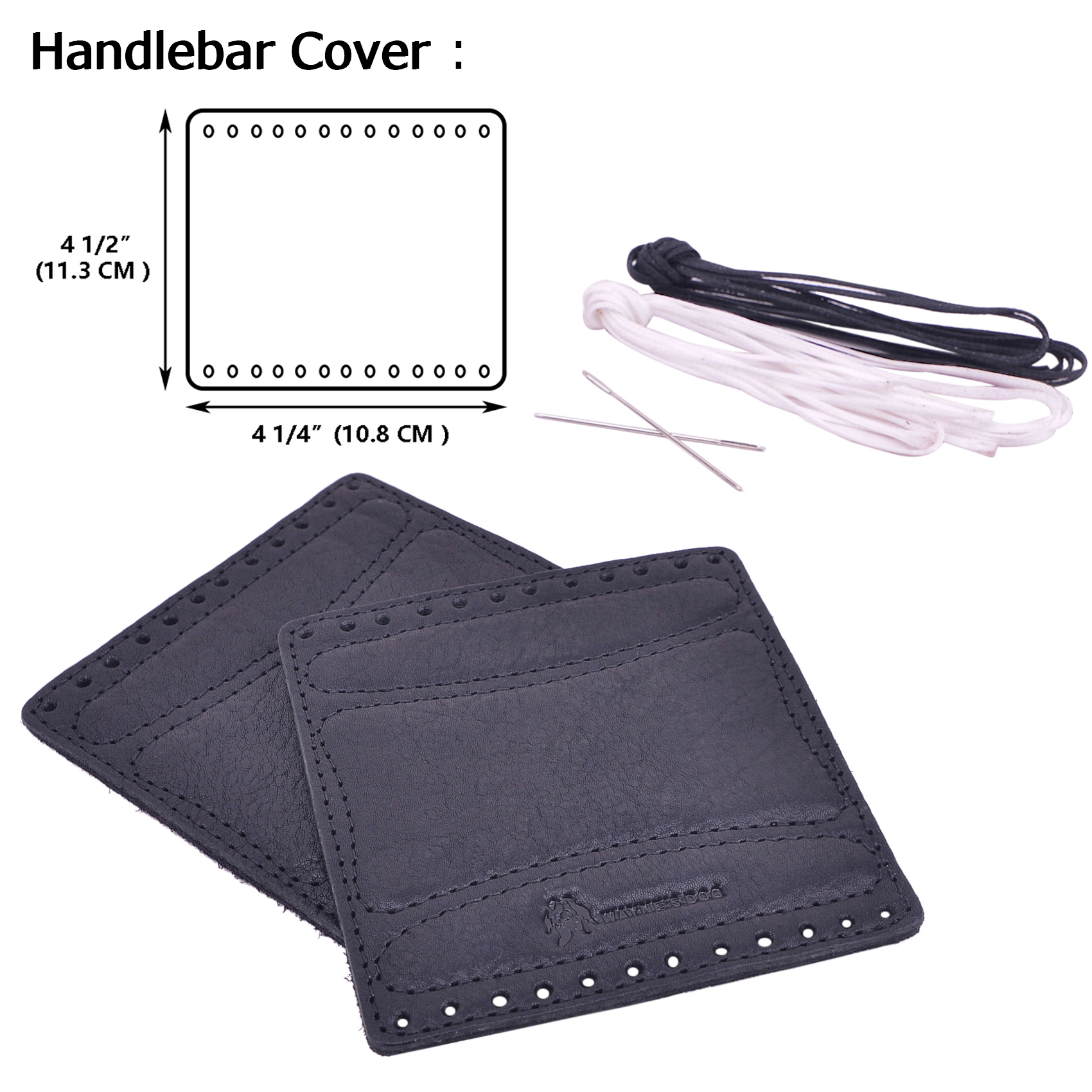  Leather Motorcycle Brake Clutch Covers With Leather Handlebar Grips Covers