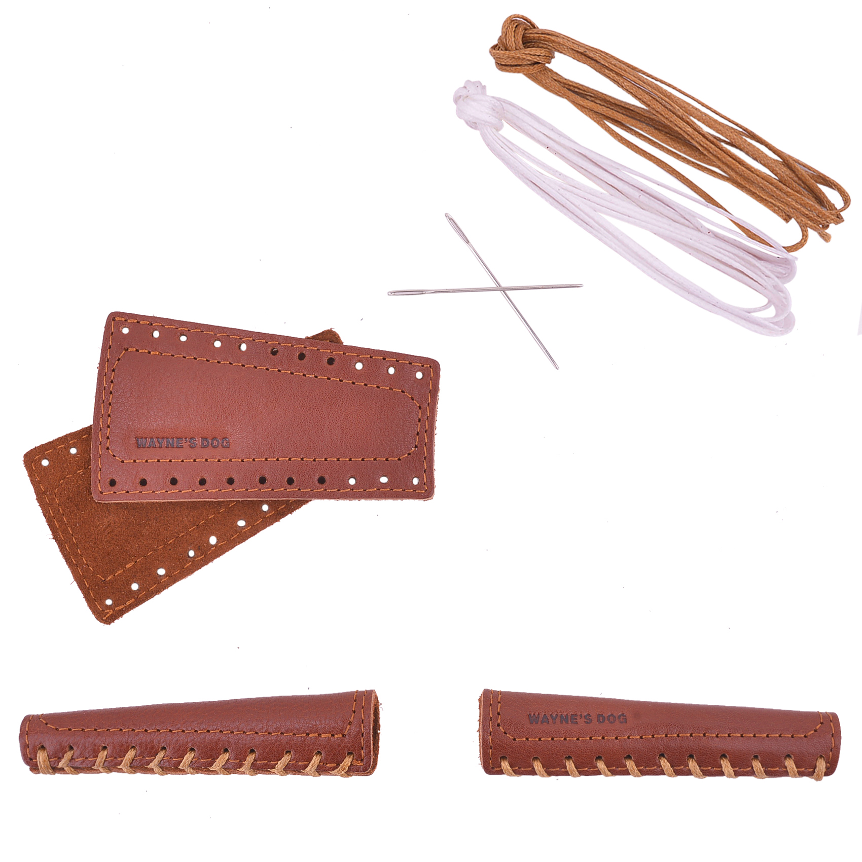   Universal Real Leather Motorcycle Biker Handle Lever Brake Clutch Cover