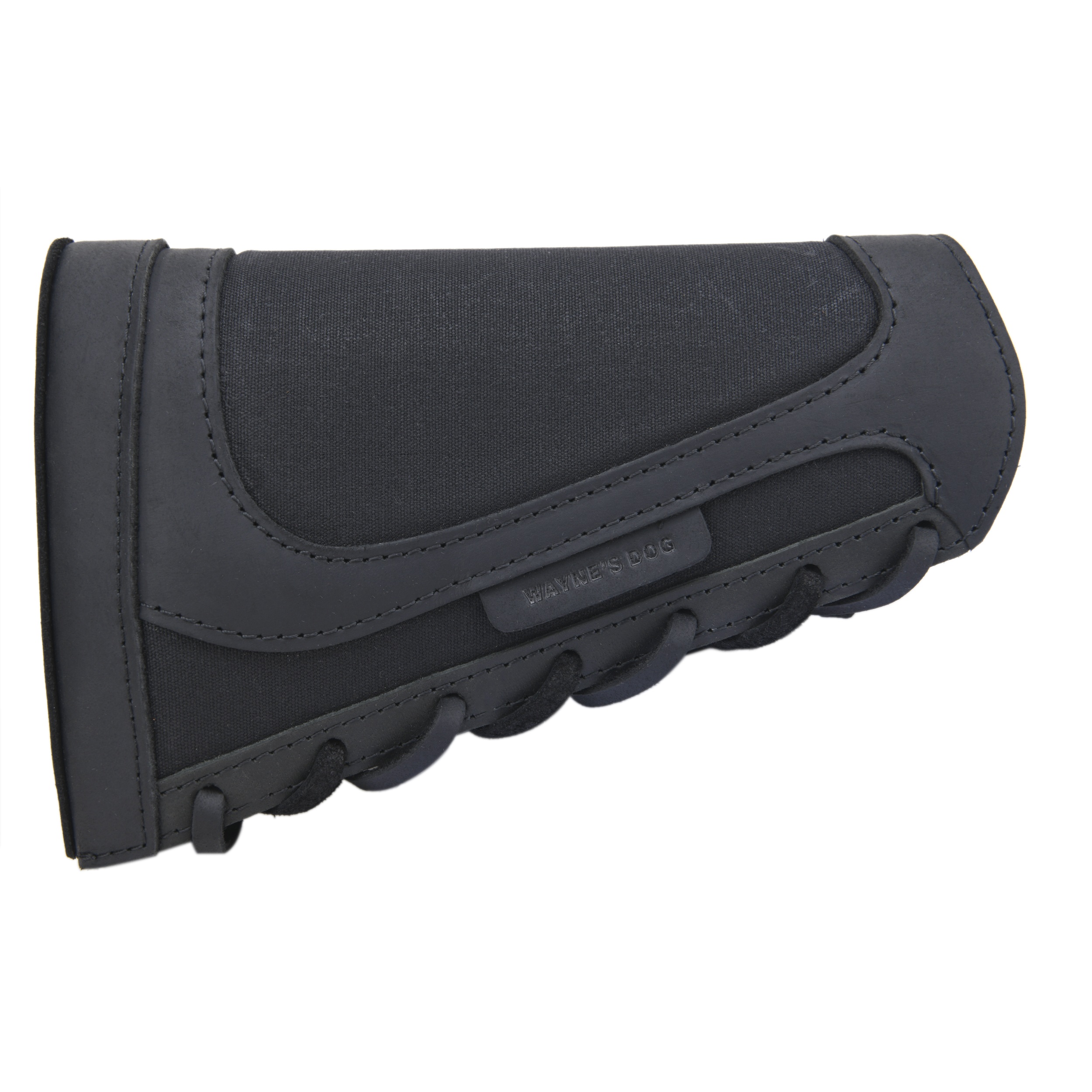 WAYNE'S DOG Leather Canvas Rifle Gun Buttstock Cover for .30/30.308.22