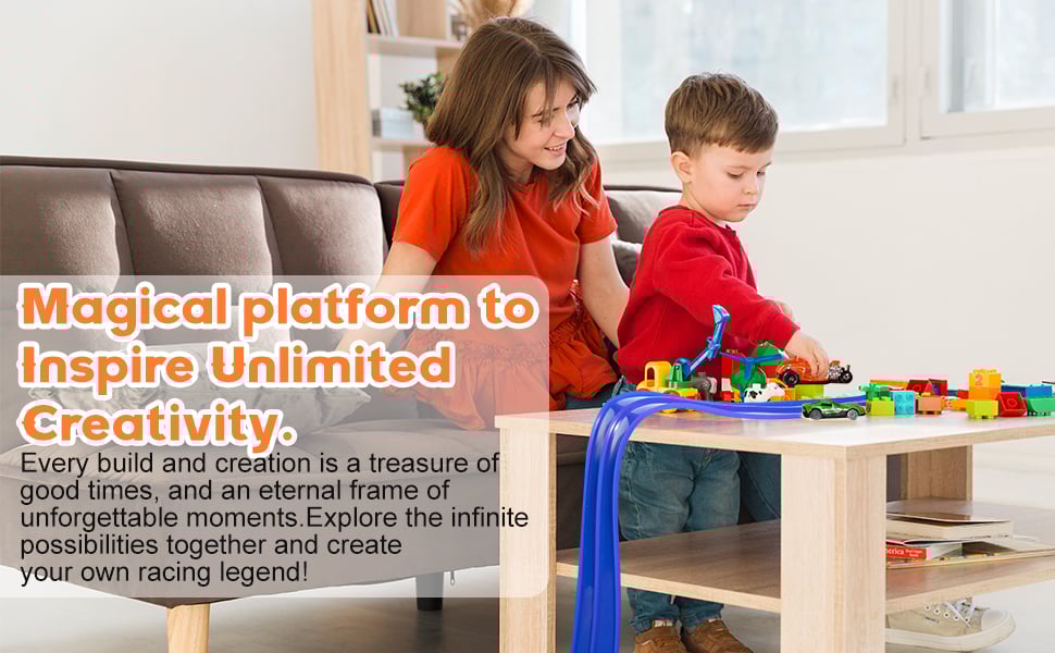 flexible race track for kids