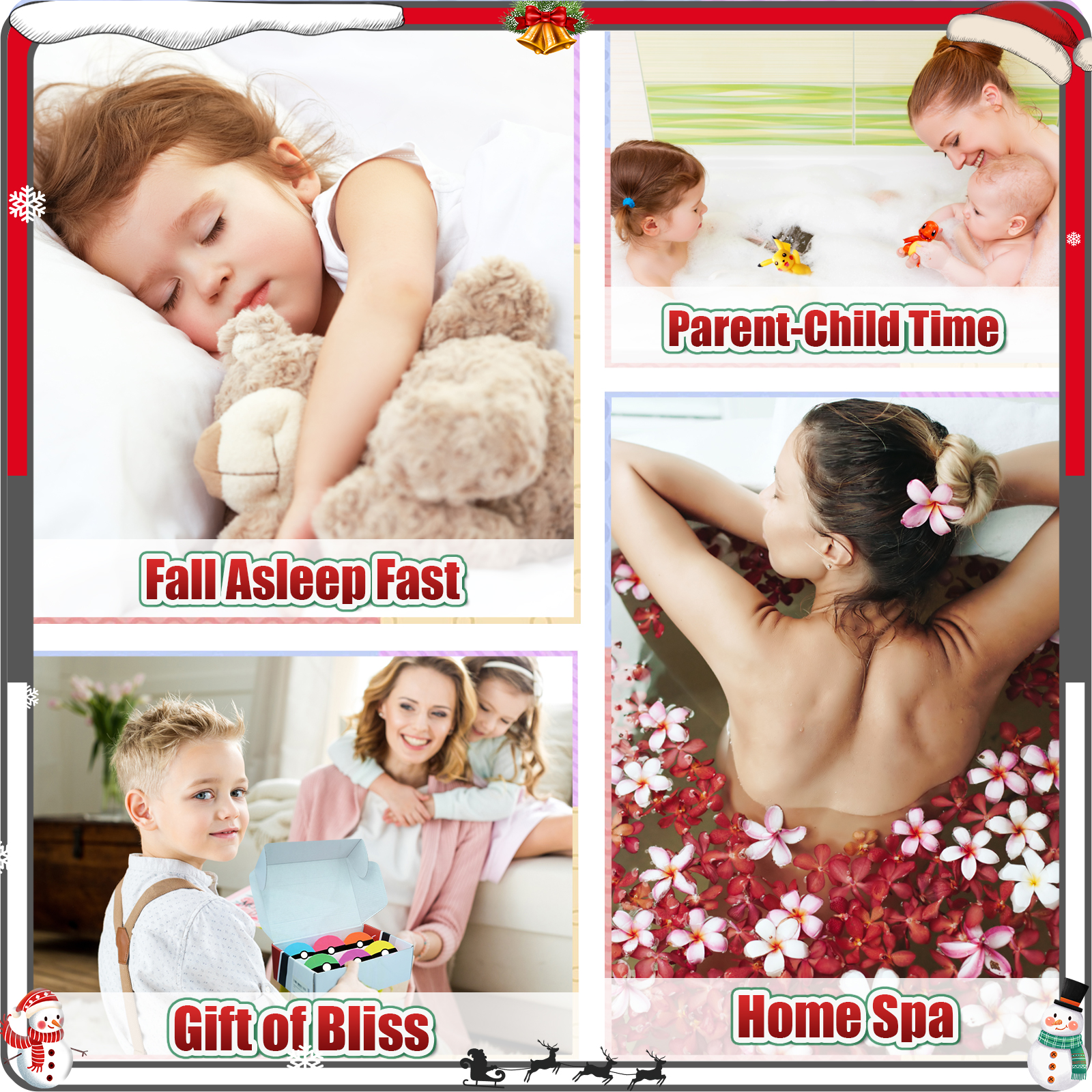 Bath Bombs for Kids with Surprise Inside: Supbec XXL Organic Bath Bomb