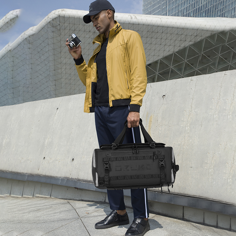 9641 Carry on 50L Capacity Travel  Backpack with Shoes Compartment