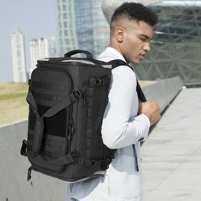 9641 Carry on 50L Capacity Travel  Backpack with Shoes Compartment