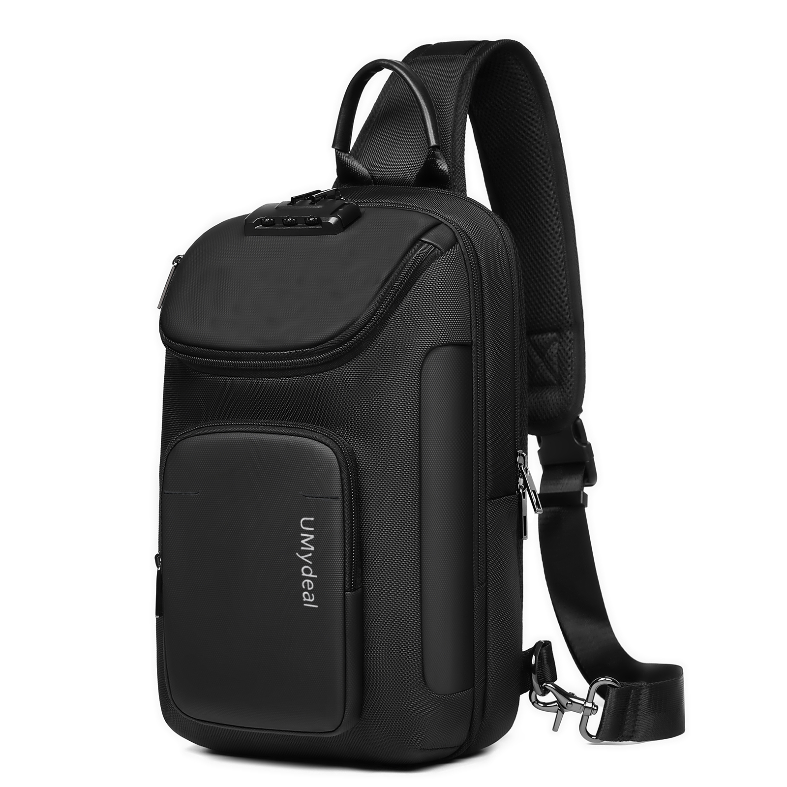 Sling Bag for Men, Anti Theft Sling Backpack, Mens Crossbody Bag, Shoulder Chest Bag for Travel, Casual