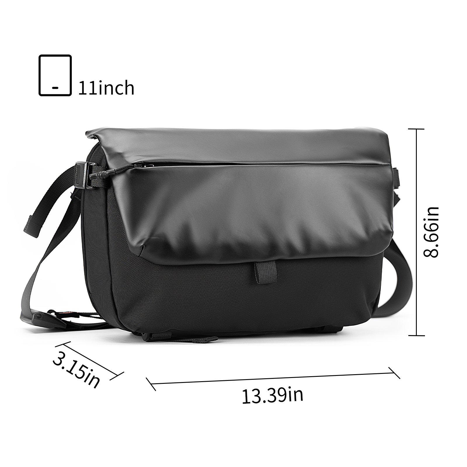 UMYDEAL CORDURA® Material Messenger Bag