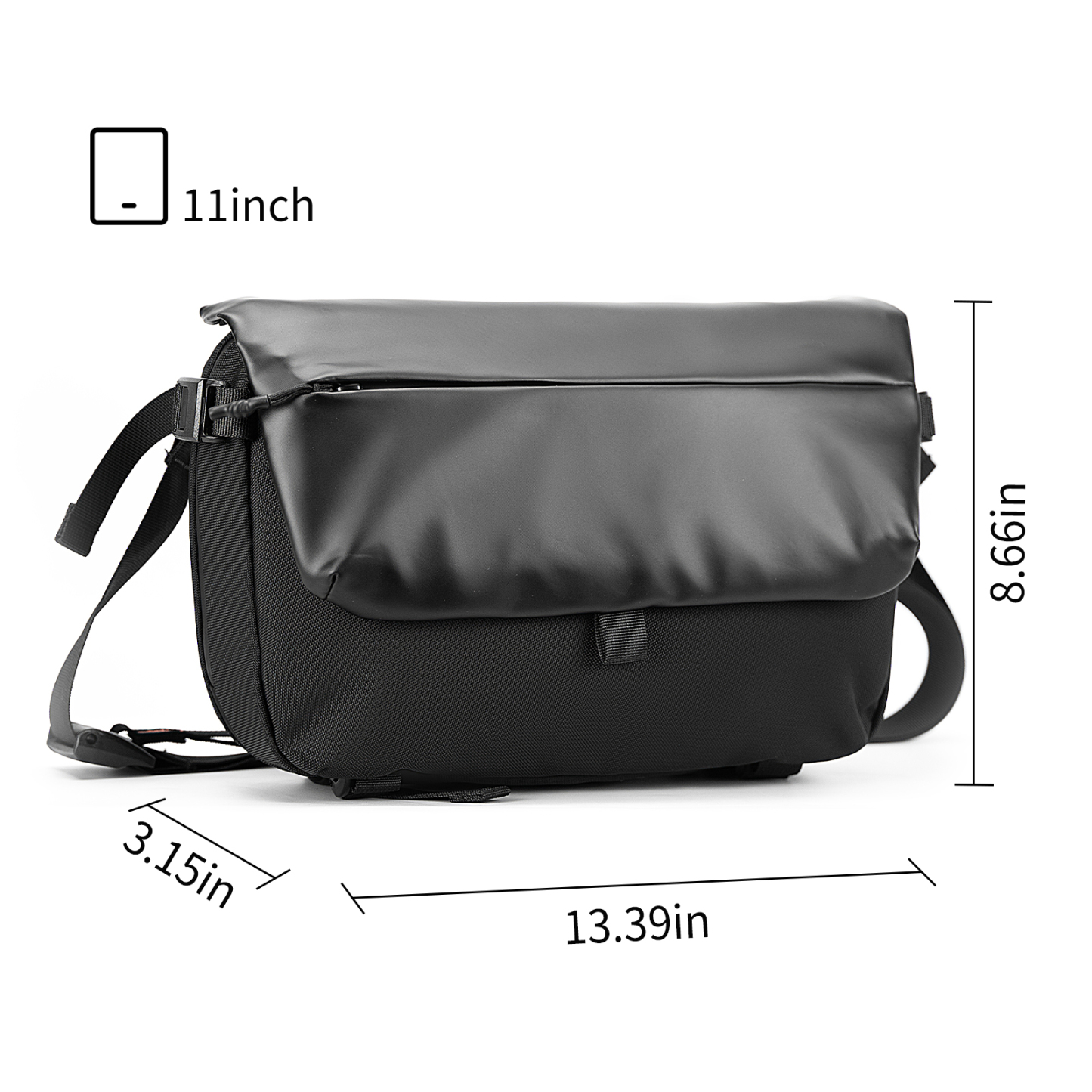 UMYDEAL CORDURA® Material Messenger Bag