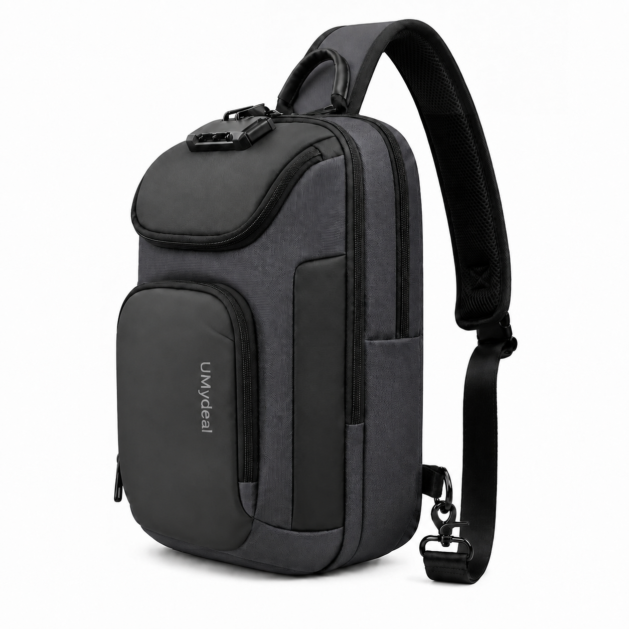 Sling Bag for Men, Anti Theft Sling Backpack, Mens Crossbody Bag, Shoulder Chest Bag for Travel, Casual