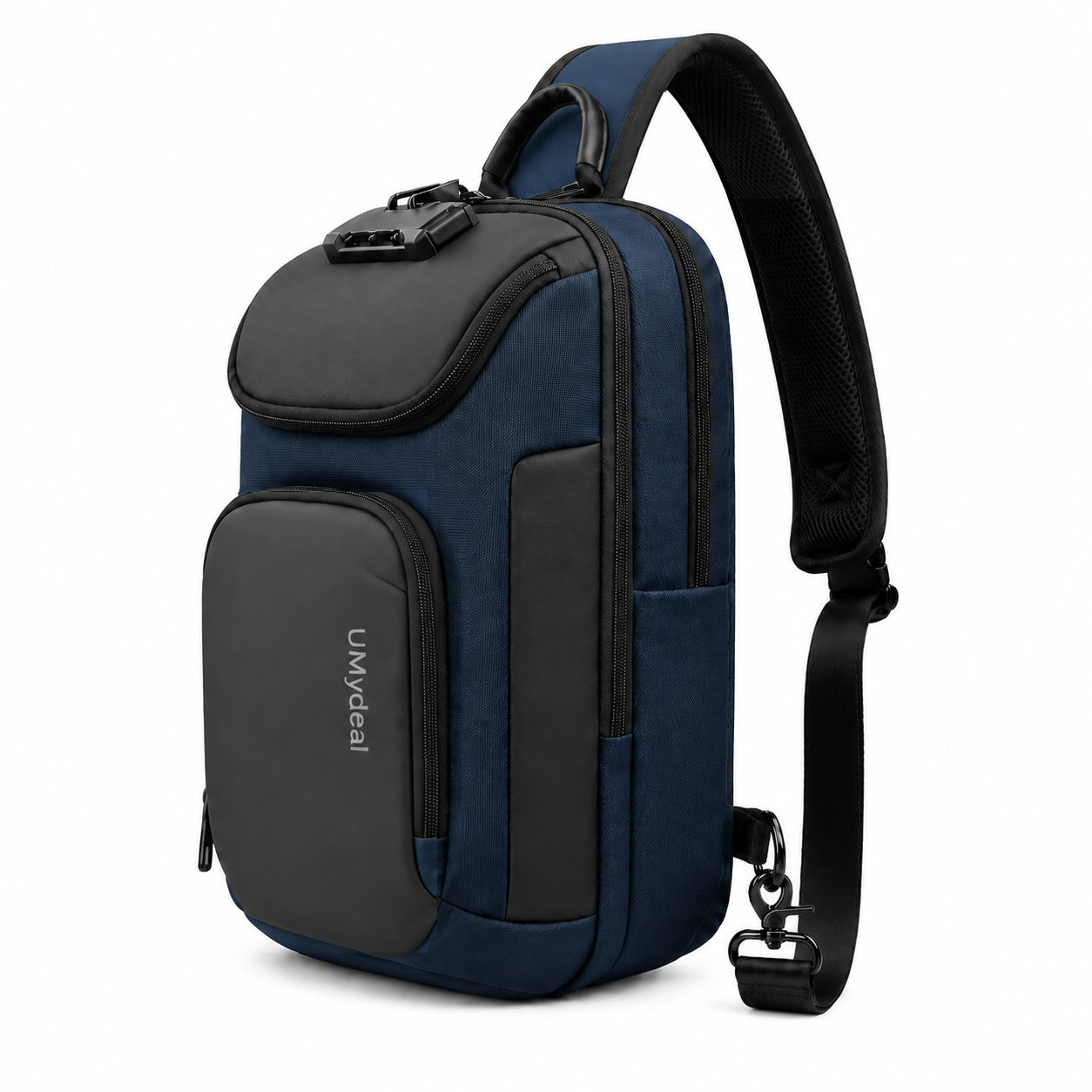 Sling Bag for Men, Anti Theft Sling Backpack, Mens Crossbody Bag, Shoulder Chest Bag for Travel, Casual