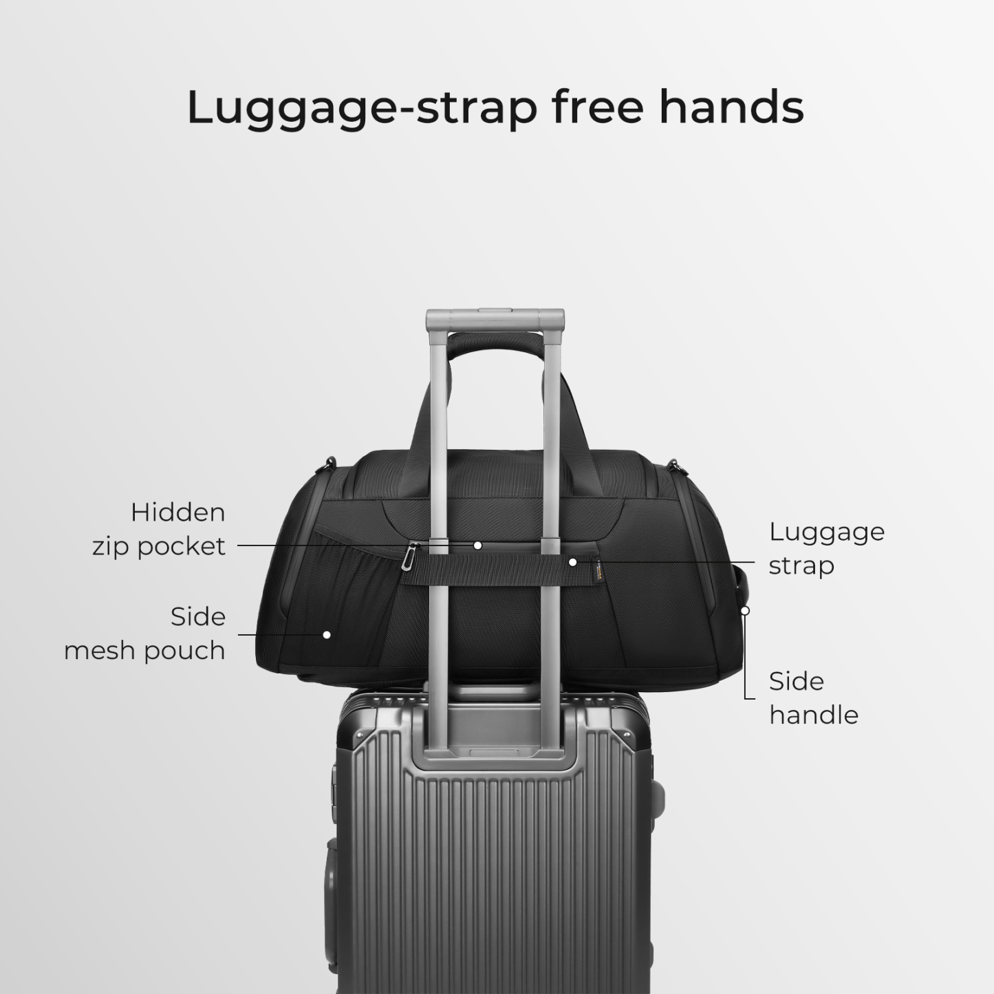  40L Carry on CORDURA® Material Travel Duffle Bag