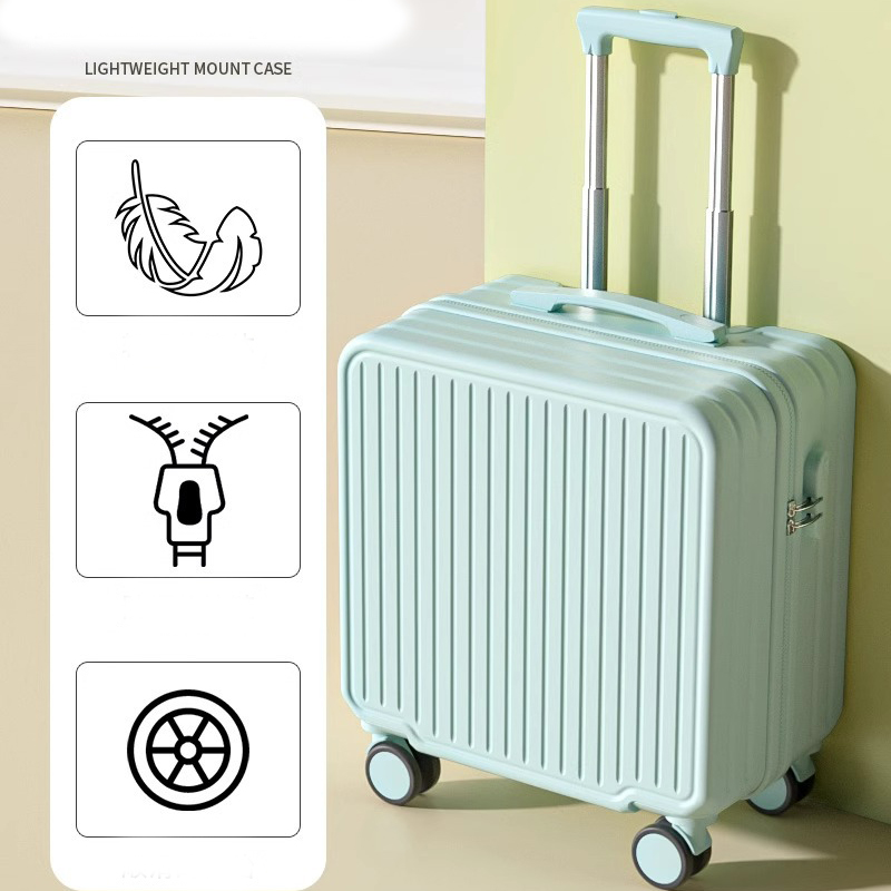 18-inch Boarding Luggage Lightweight Waterproof Combination Lock 20-inch Suitcase with Wheels