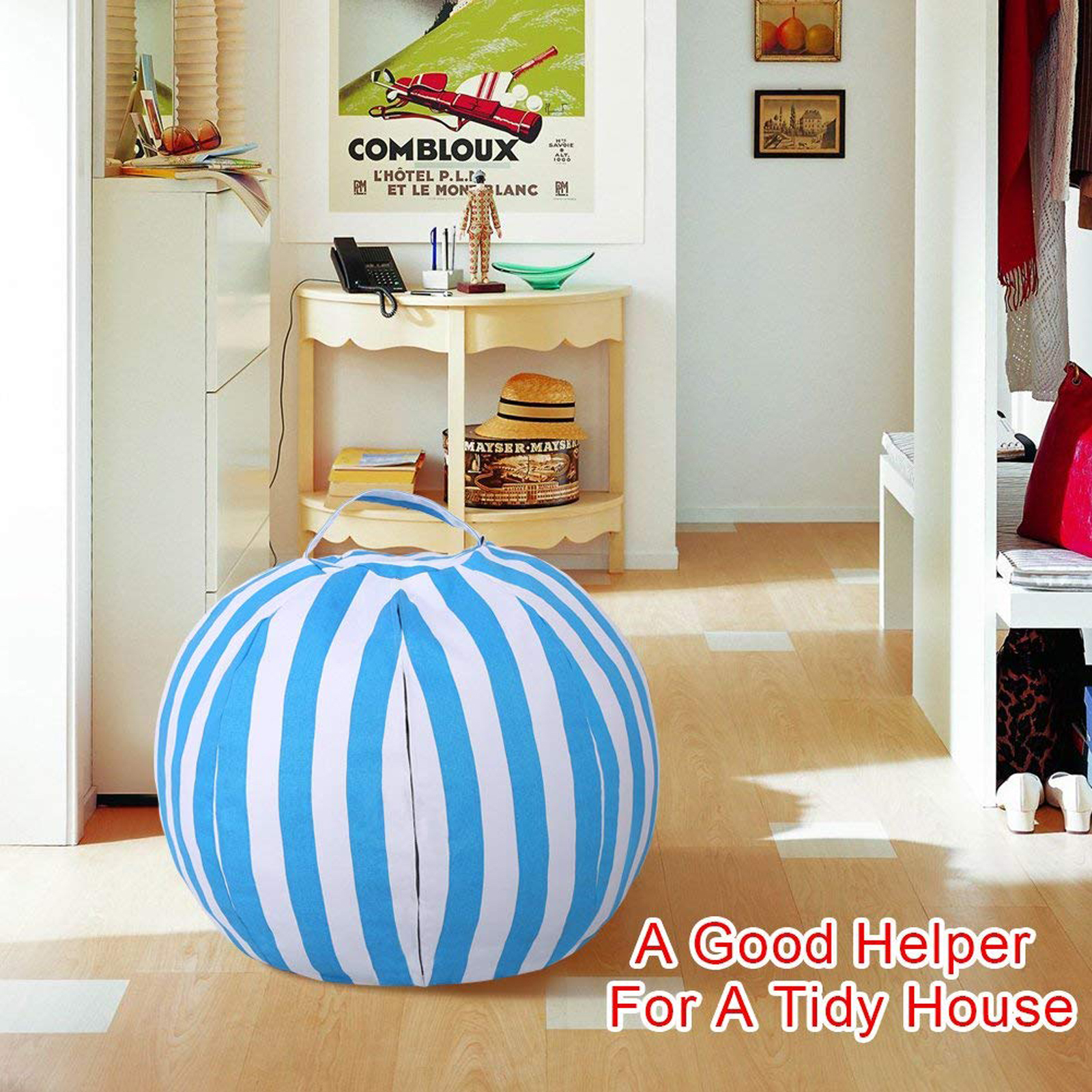 97 cm Soft Toy Storage Bag, Bean Bag, Kids Soft Pouch, Fabric Chair