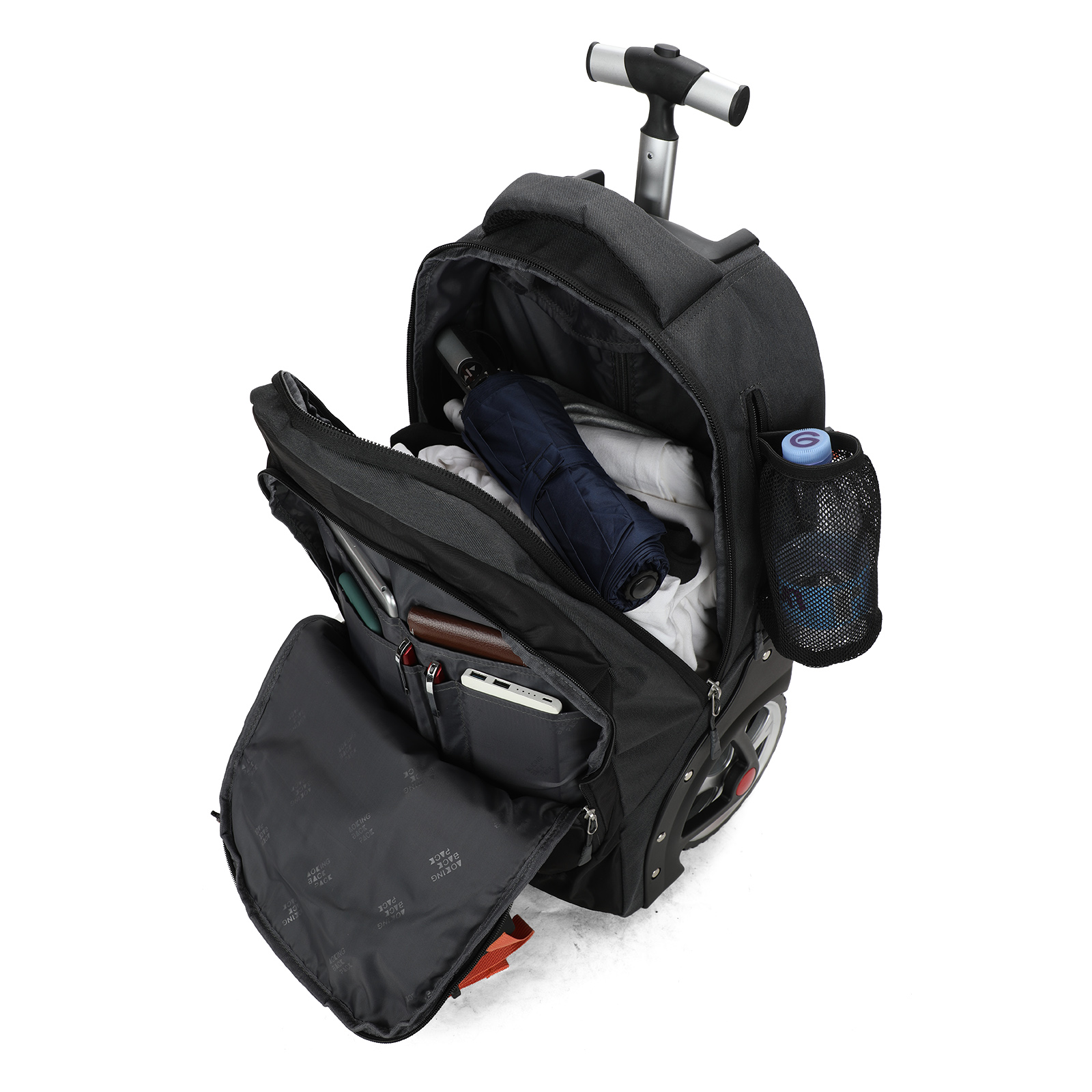 9709 Travel Rolling Backpack with Wheels