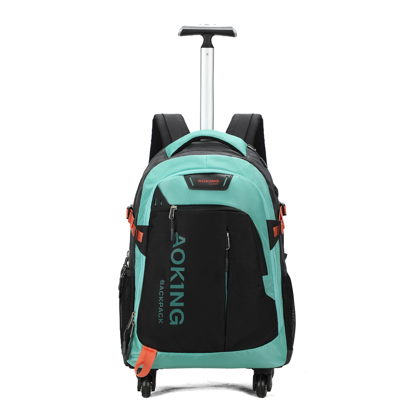 9700 Carry on 20/22″ Waterproof Lightweight Travel Rolling Backpack with Four Wheels