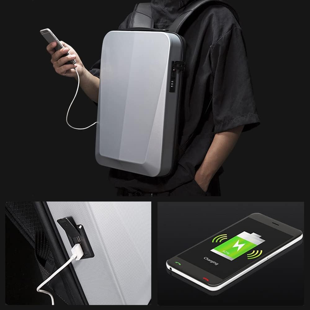 BANGE 22201 HARD SHELL LAPTOP BACKPACK