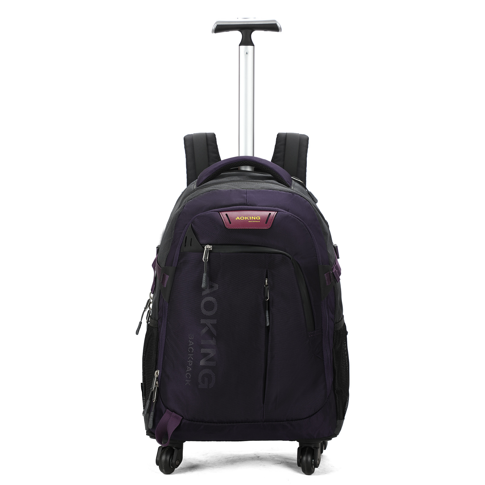 9700 Carry on 20/22″ Waterproof Lightweight Travel Rolling Backpack with Four Wheels