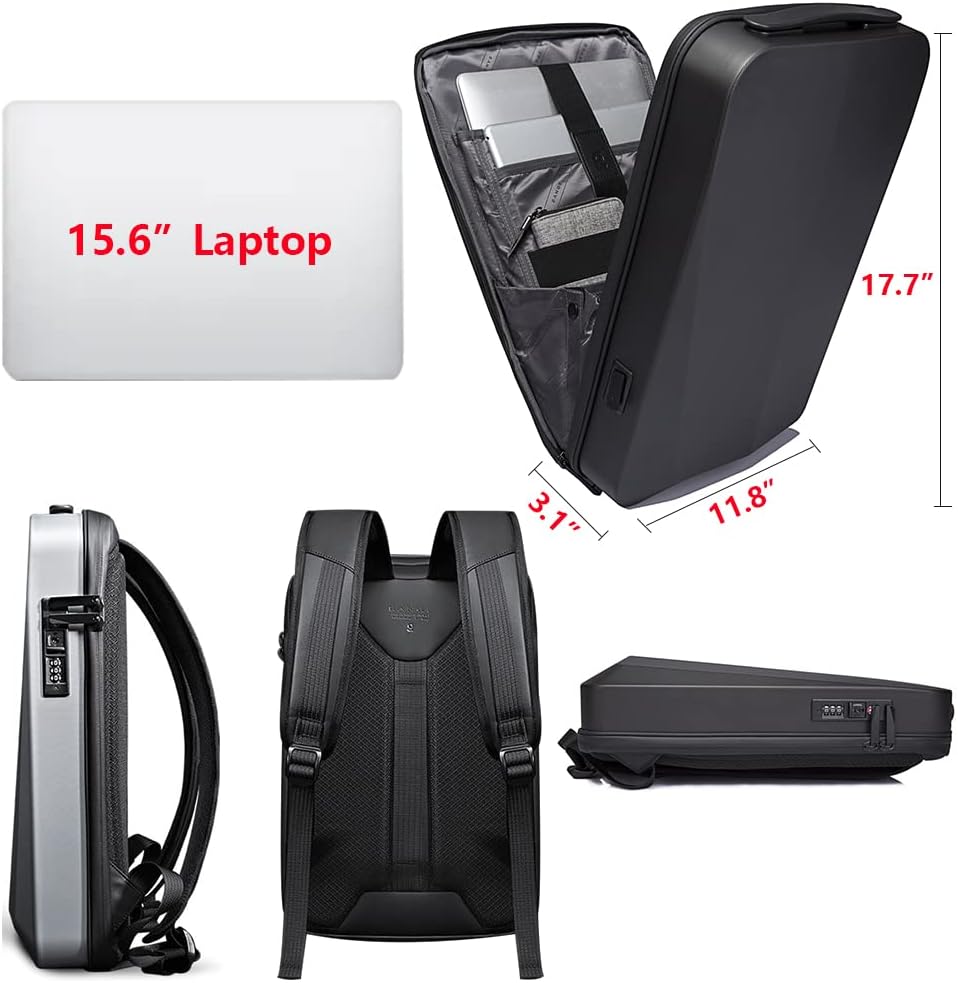 BANGE 22201 HARD SHELL LAPTOP BACKPACK