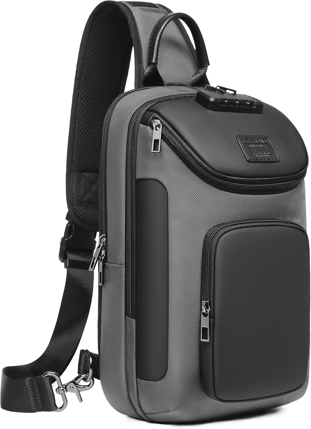 Sling Bag for Men, Anti Theft Sling Backpack, Mens Crossbody Bag, Shoulder Chest Bag for Travel, Casual
