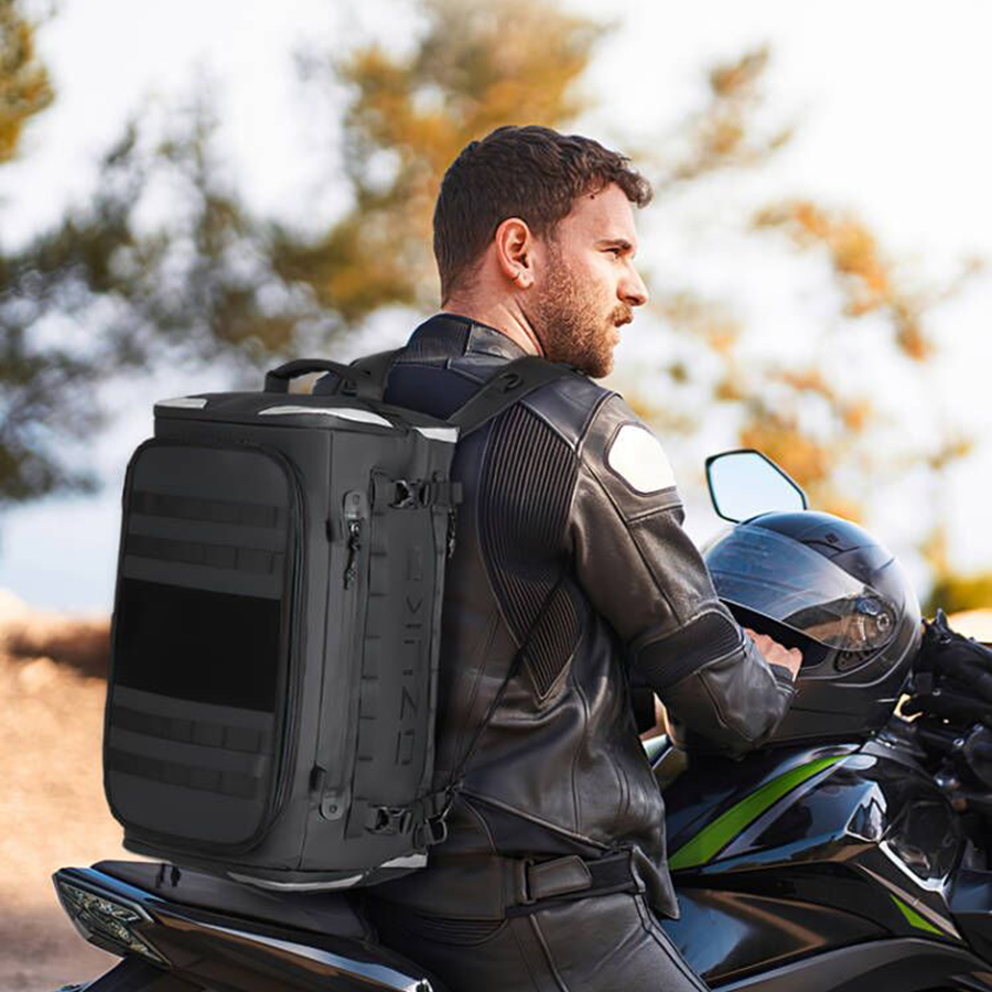 9641 Carry on 50L Capacity Travel  Backpack with Shoes Compartment