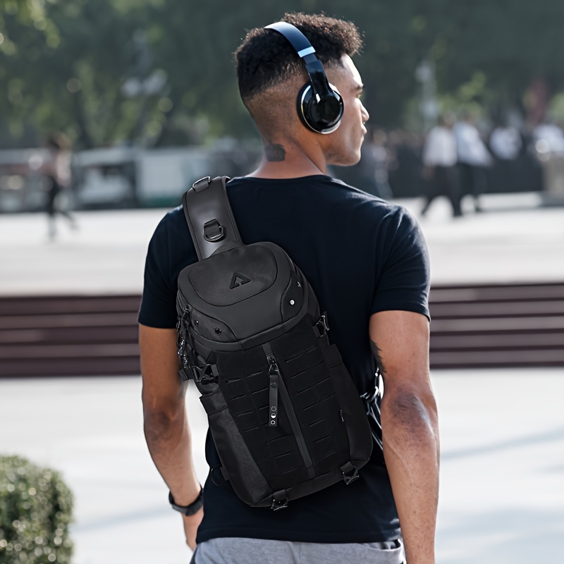 OZUKO 9730 Tactical Sling Bag  for 12.9 inch IPAD