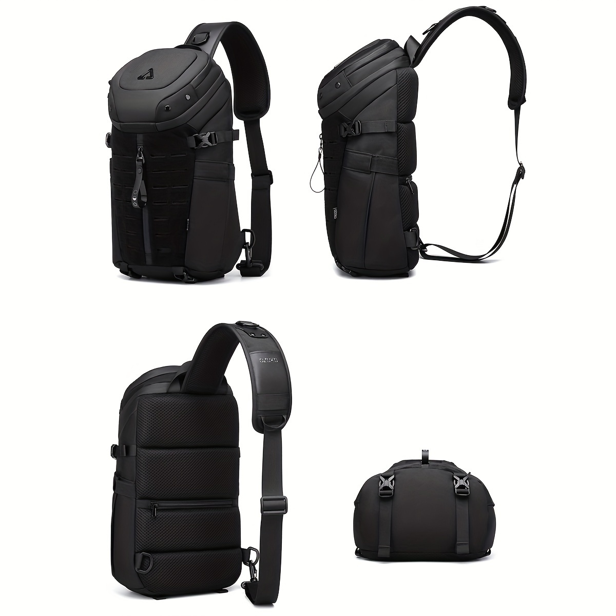 OZUKO 9730 Tactical Sling Bag  for 12.9 inch IPAD