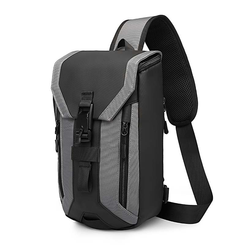 9334 Men's Outdoor Multi-functional Waterproof Messenger Sling Bag